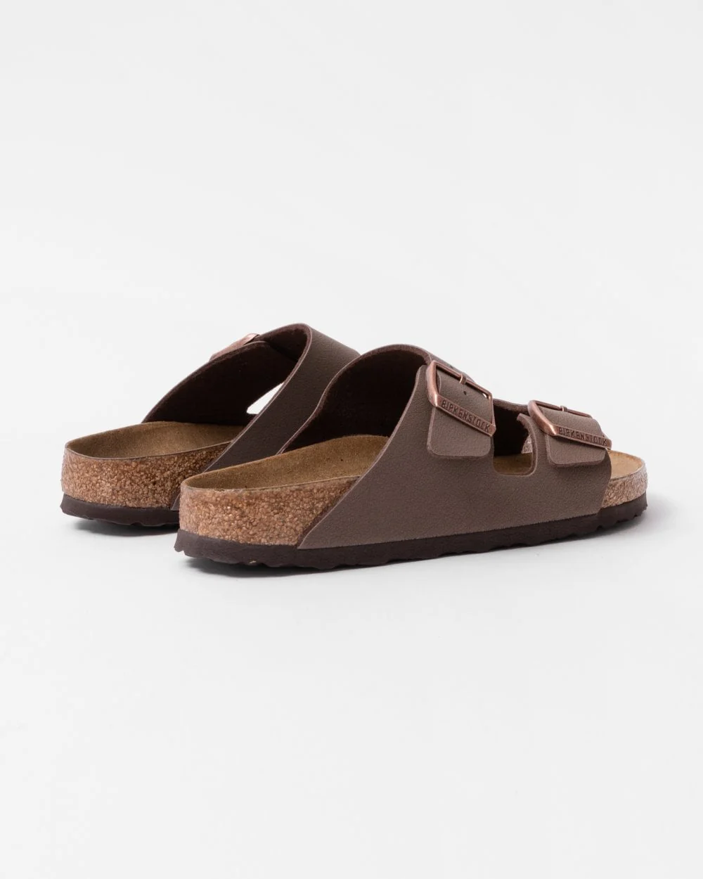 Birkenstock Arizona Birko-Flor Nubuck Womens Sandals - Mocha - Image 3