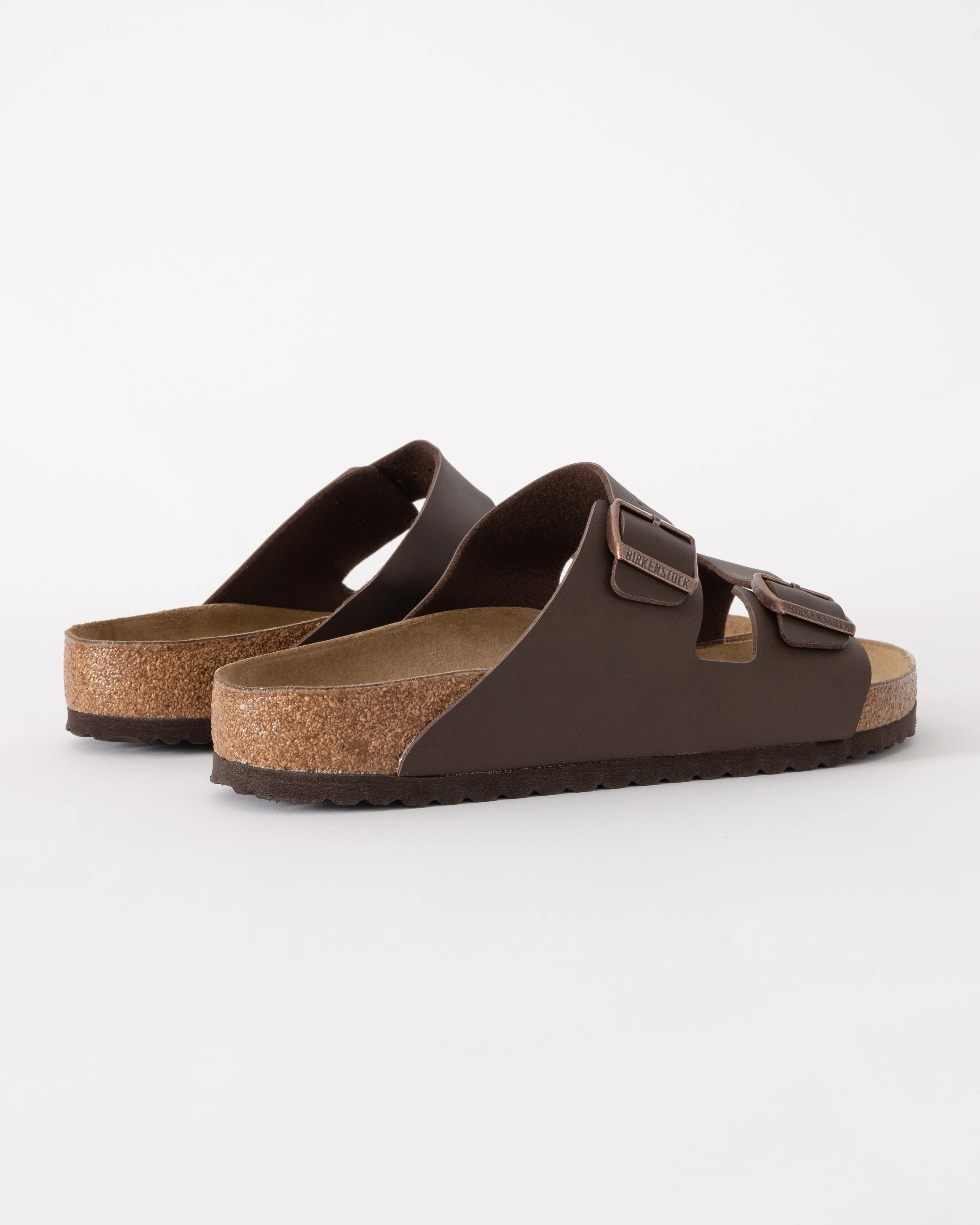 Birkenstock Arizona Birko Flor Unisex Sandals - Dark Brown - Image 3