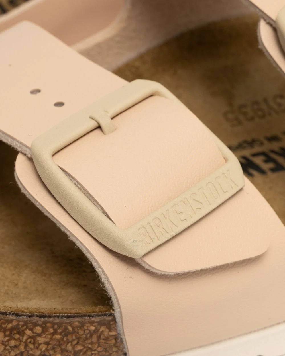 Birkenstock Arizona Birko Flor Womens Sandals - New Beige - Image 2