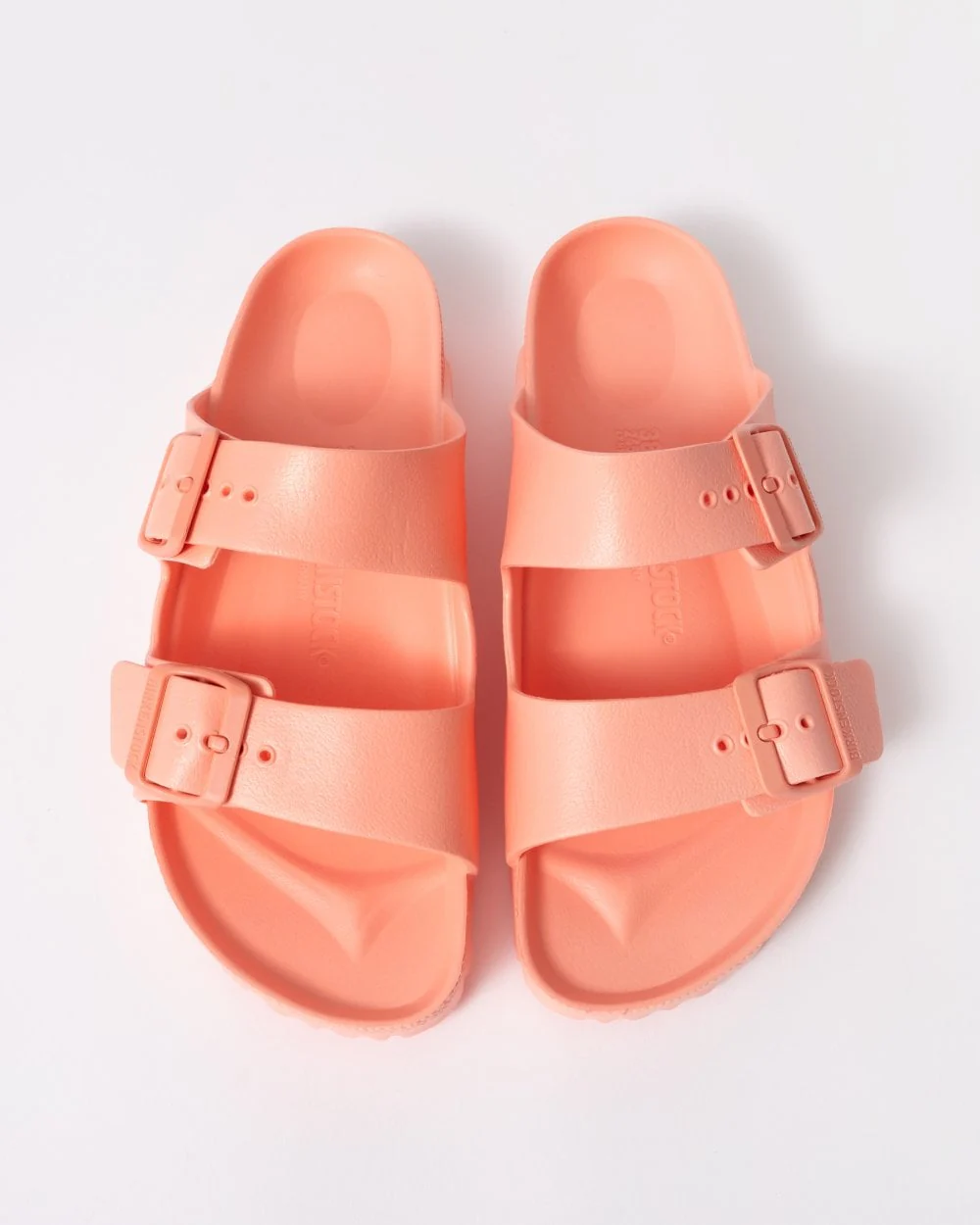 Birkenstock Arizona EVA Womens Sandals - Coral Peach - Image 2