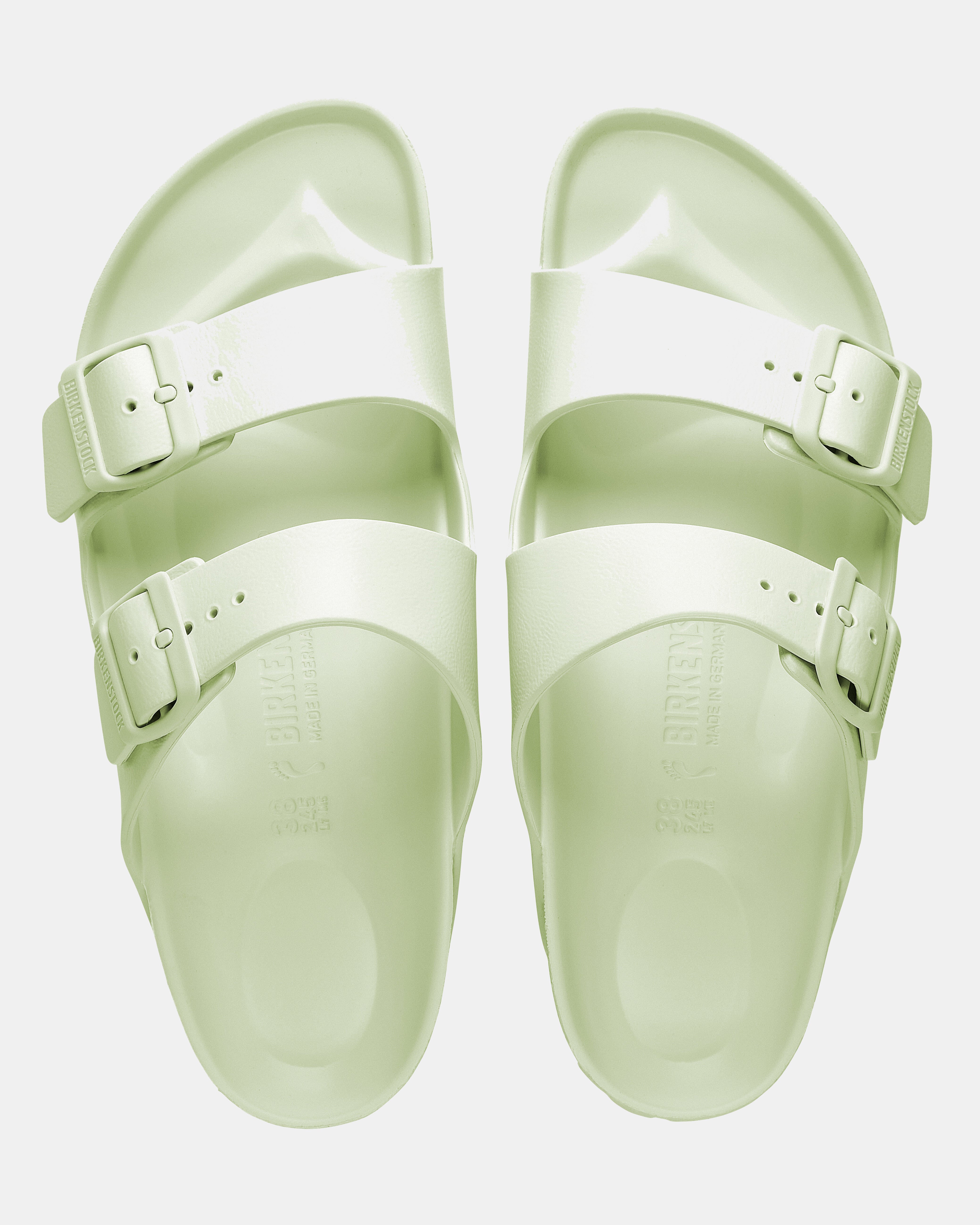 Birkenstock Arizona EVA Womens Sandals - Faded Lime - Image 2