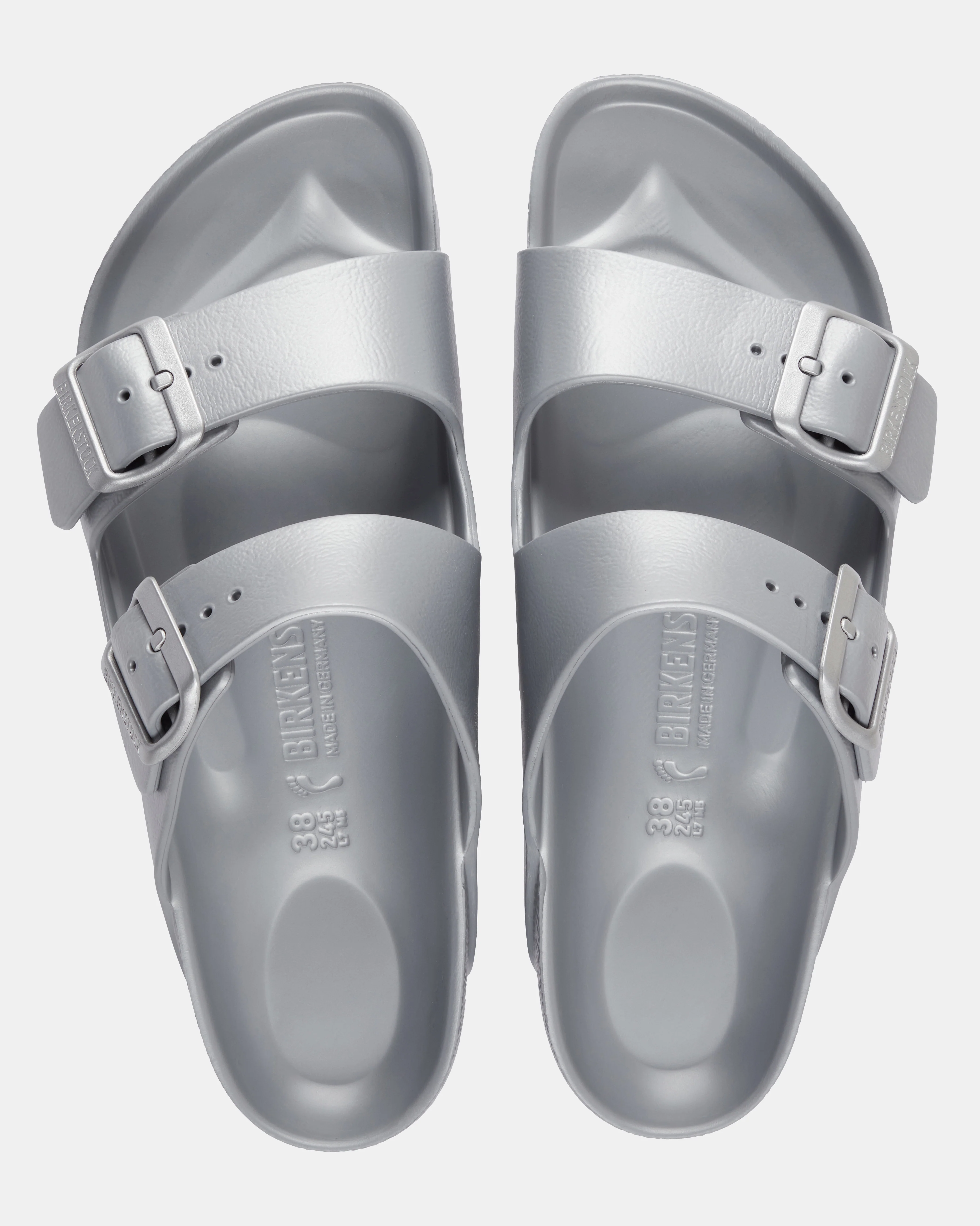 Birkenstock Arizona EVA Womens Sandals - Silver - Image 3