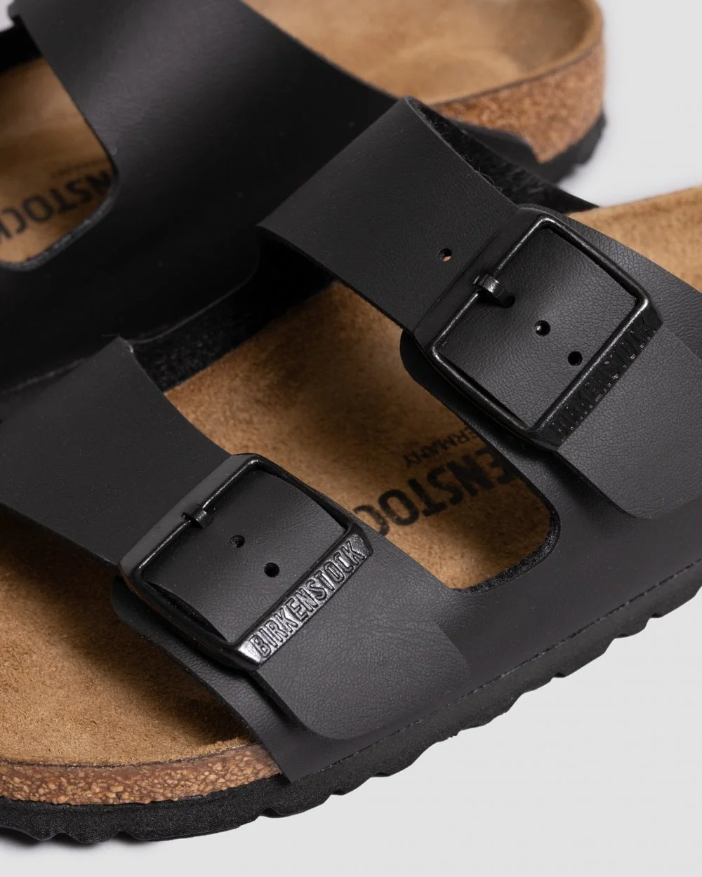 Birkenstock Arizona Narrow Birko-Flor Unisex Sandals - Black - Image 2
