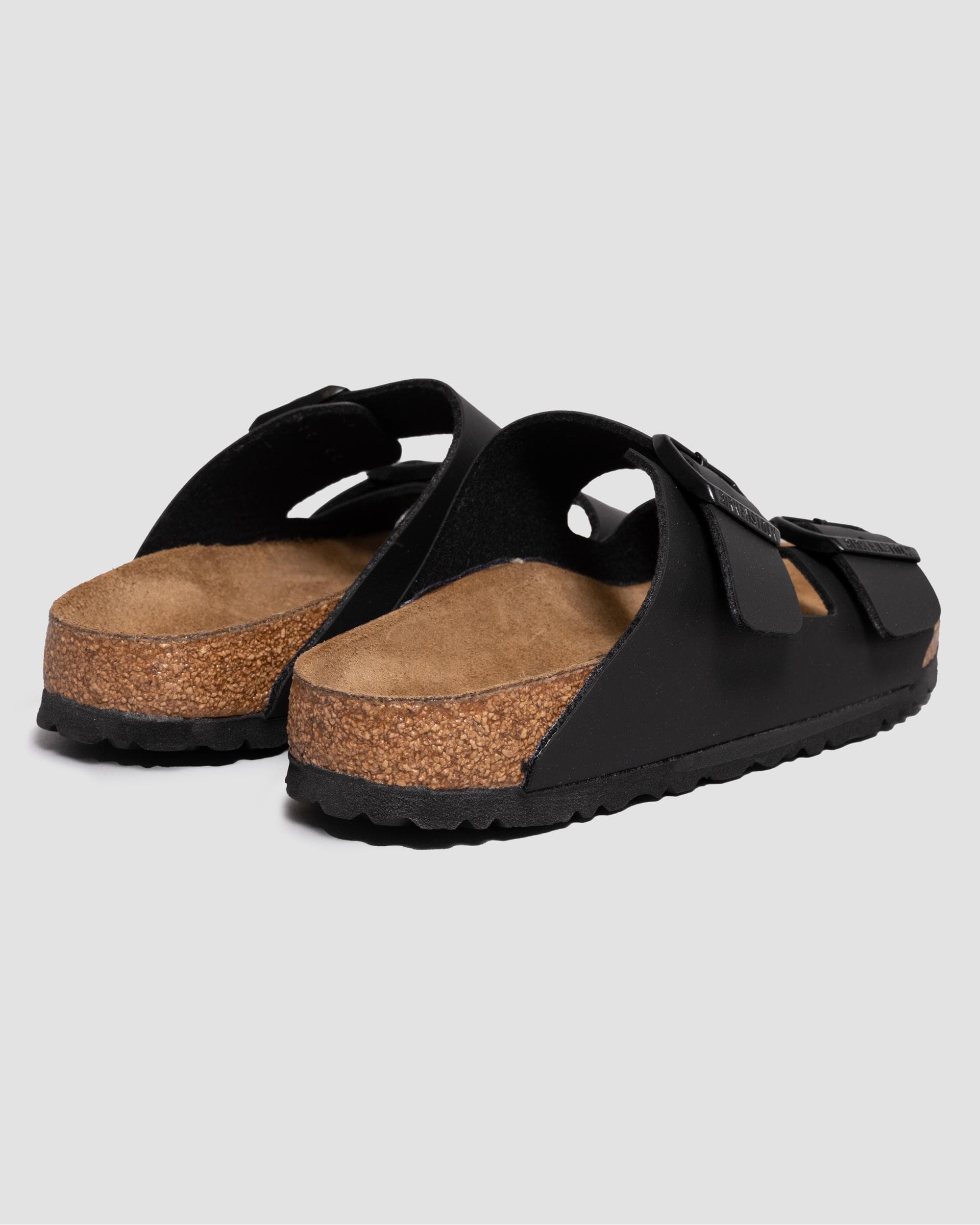 Birkenstock Arizona Narrow Birko-Flor Unisex Sandals - Black - Image 4
