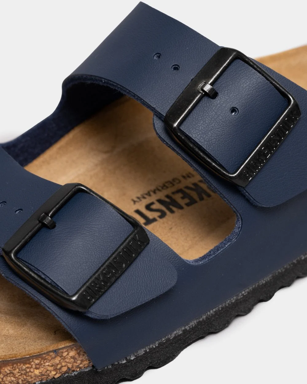 Birkenstock Arizona Narrow Birko-Flor Womens Sandals - Blue - Image 2