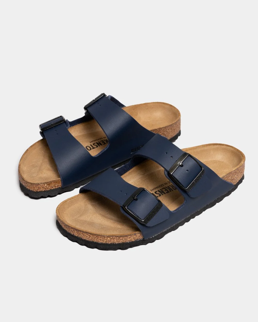 Birkenstock Arizona Narrow Birko-Flor Womens Sandals - Blue - Image 4