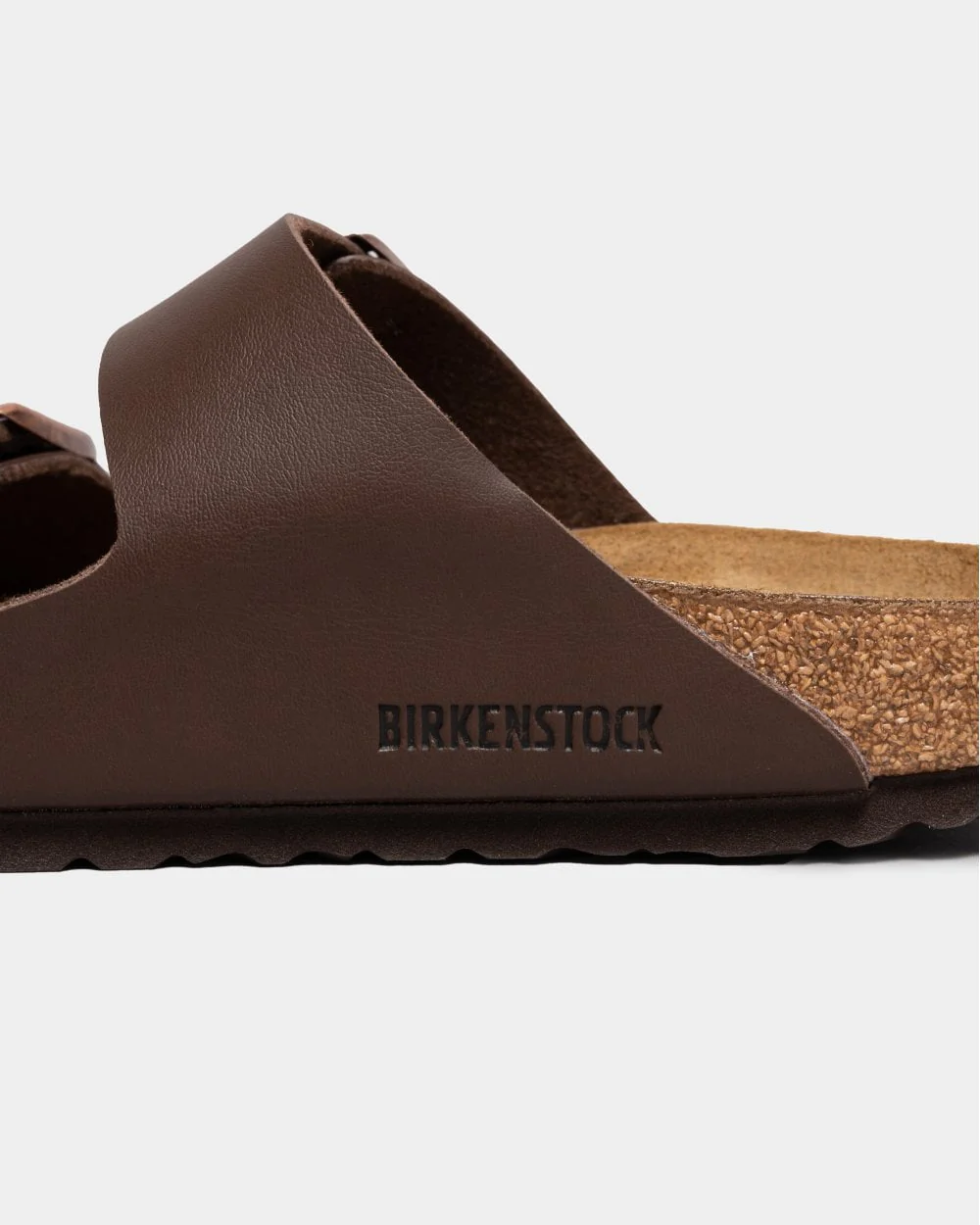 Birkenstock Arizona Narrow Birko-Flor Womens Sandals - Dark Brown - Image 4