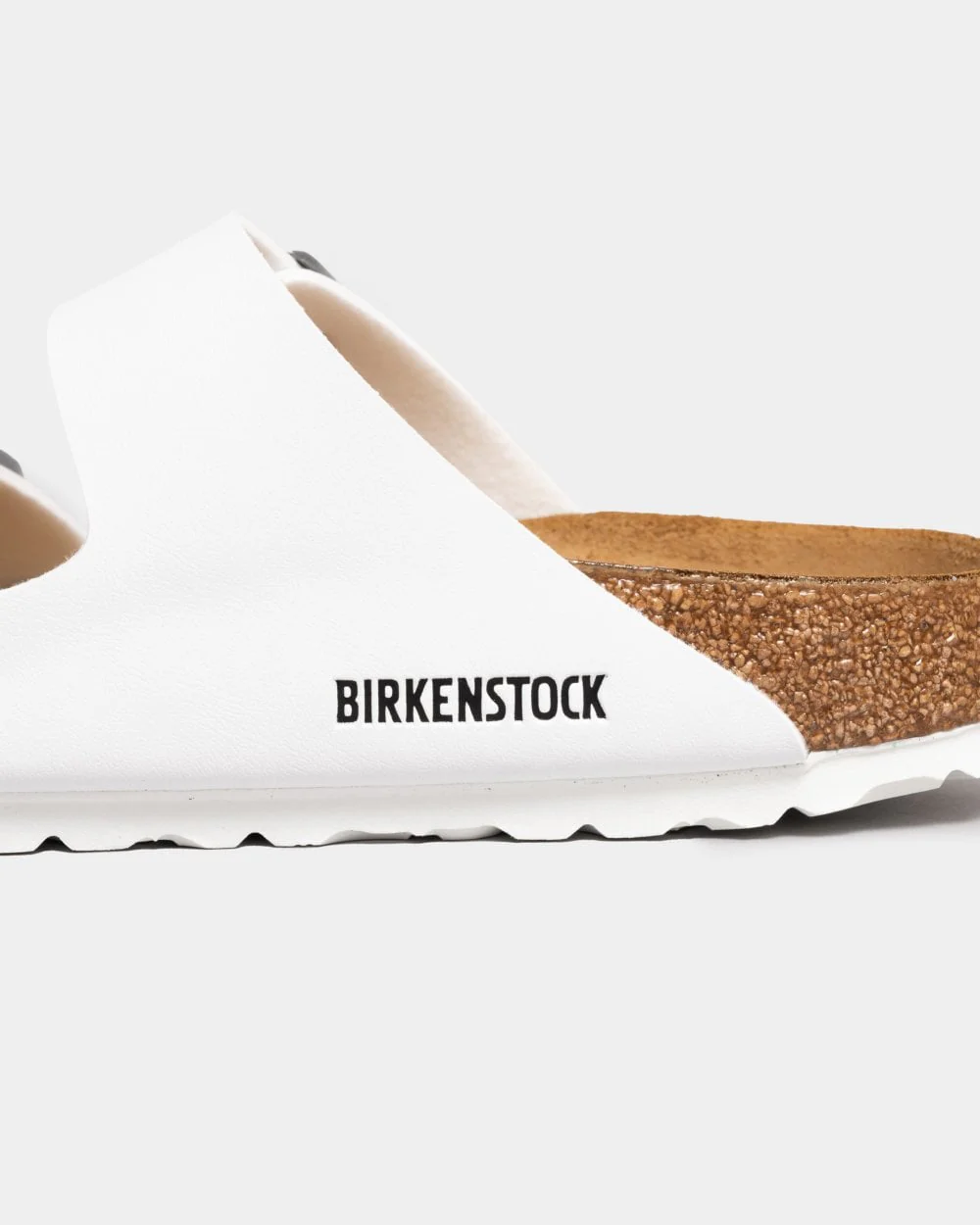 Birkenstock Arizona Narrow Birko-Flor Womens Sandals - White - Image 5