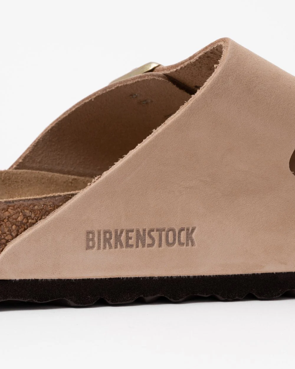 Birkenstock Arizona Nubuck Leather Soft Footbed Womens Sandals - Image 5