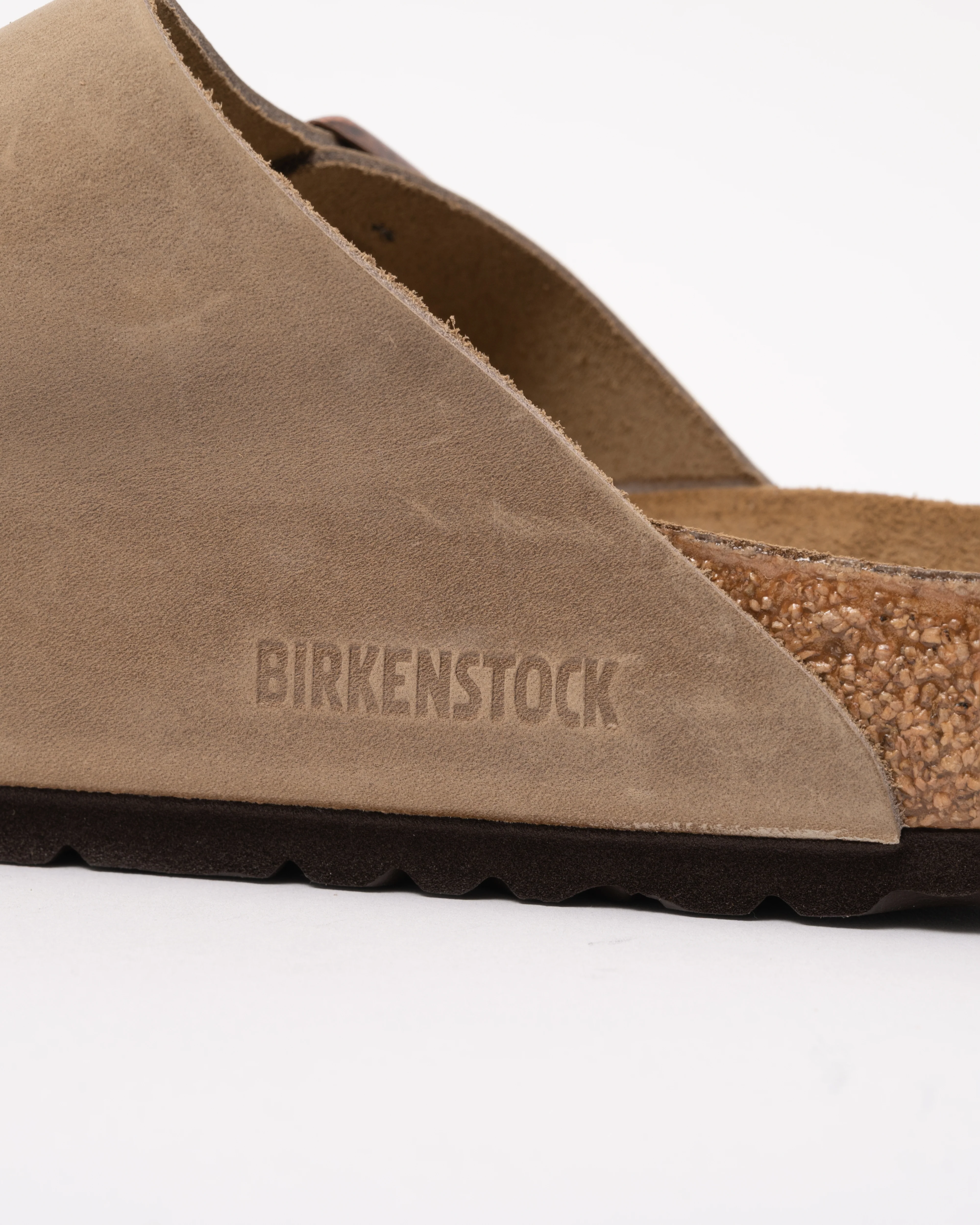 Birkenstock Arizona Oiled Leather Unisex Sandals - Tobacco Brown - Image 6