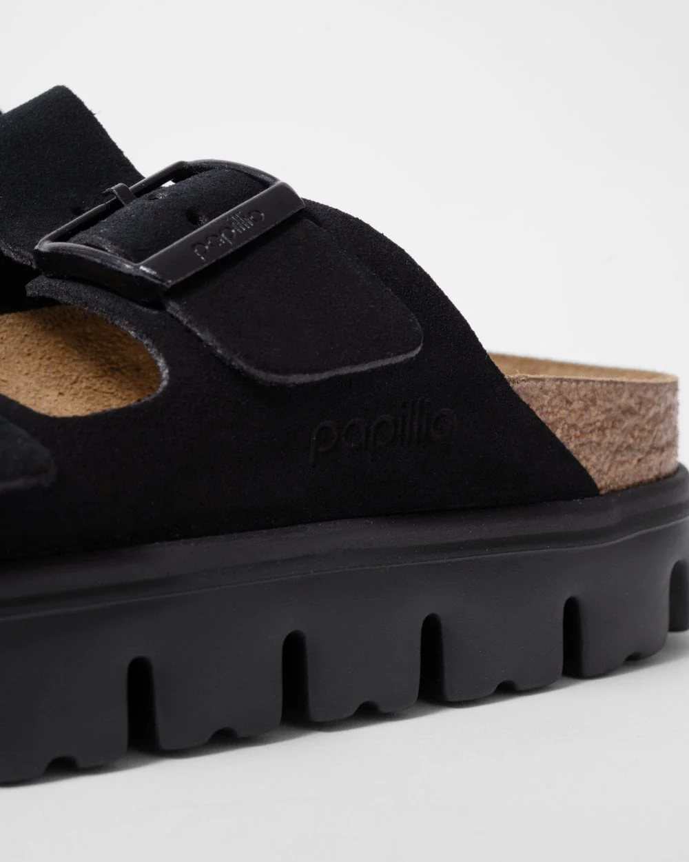 Birkenstock Arizona Papillio Platform Suede Womens Sandals - Image 6