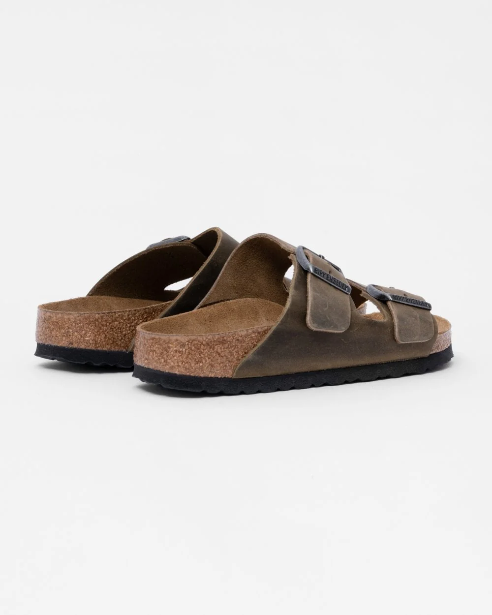 Birkenstock Arizona Soft Footbed Womens Oiled Leather Sandals - Image 2