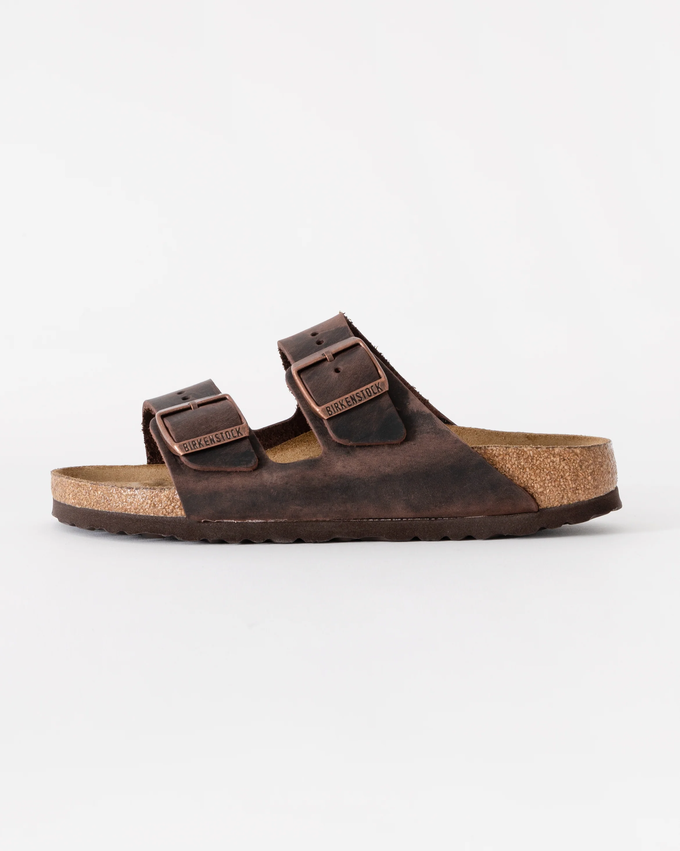 Birkenstock Arizona Soft Footbed Womens Oiled Leather Sandals - Habana - Image 2