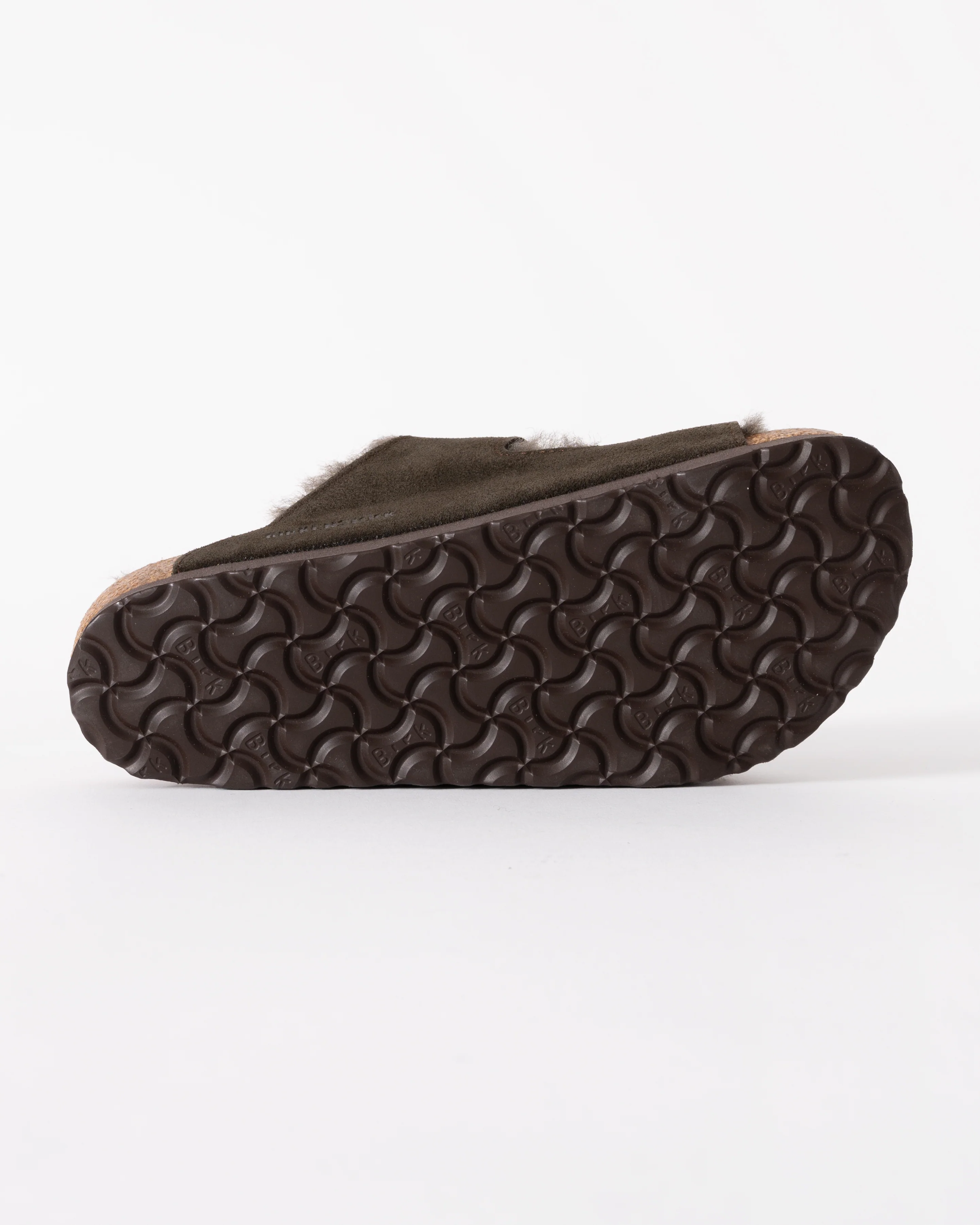 Birkenstock Arizona VL Shearling Womens Sandals - Mocha - Image 4