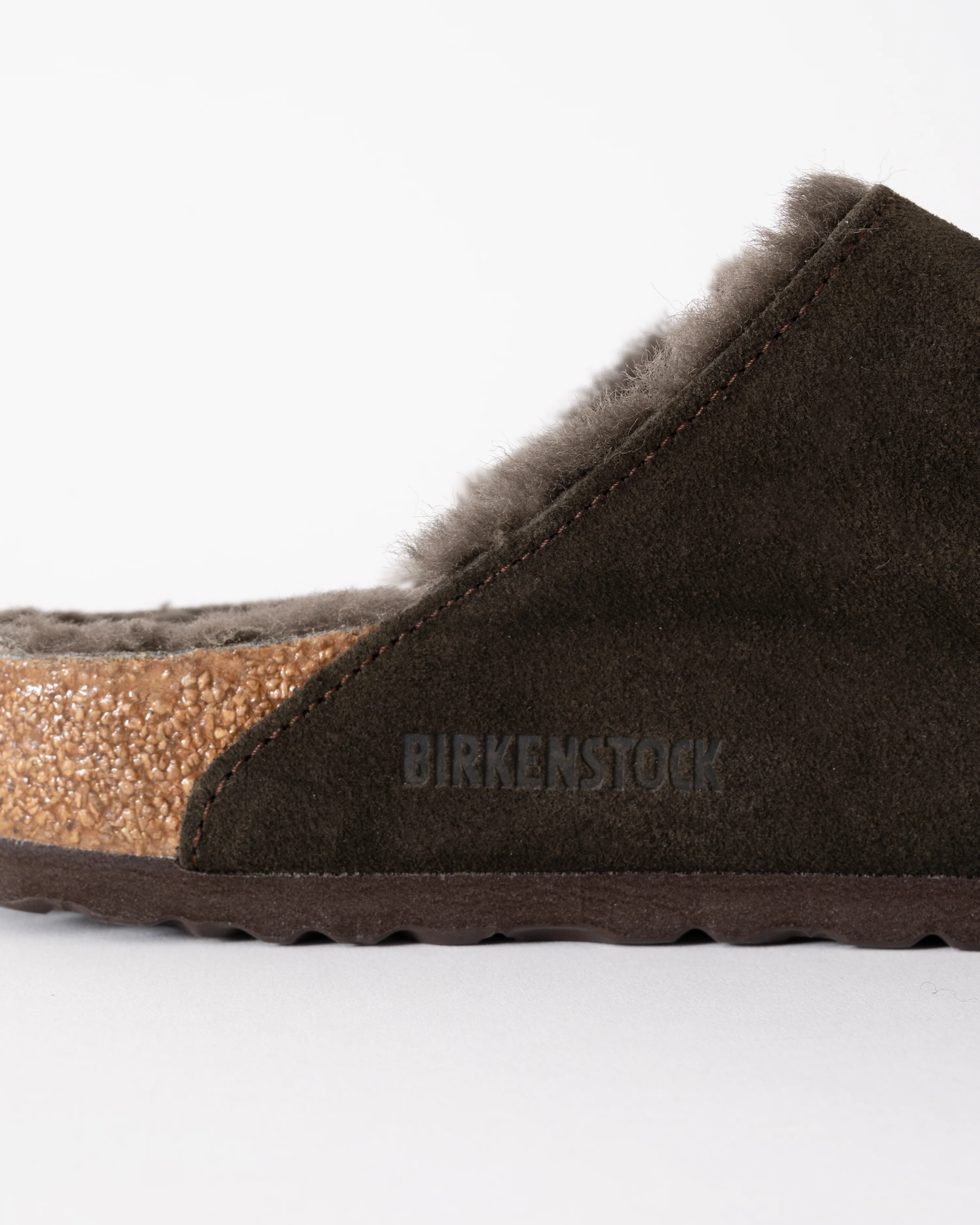 Birkenstock Arizona VL Shearling Womens Sandals - Mocha - Image 6