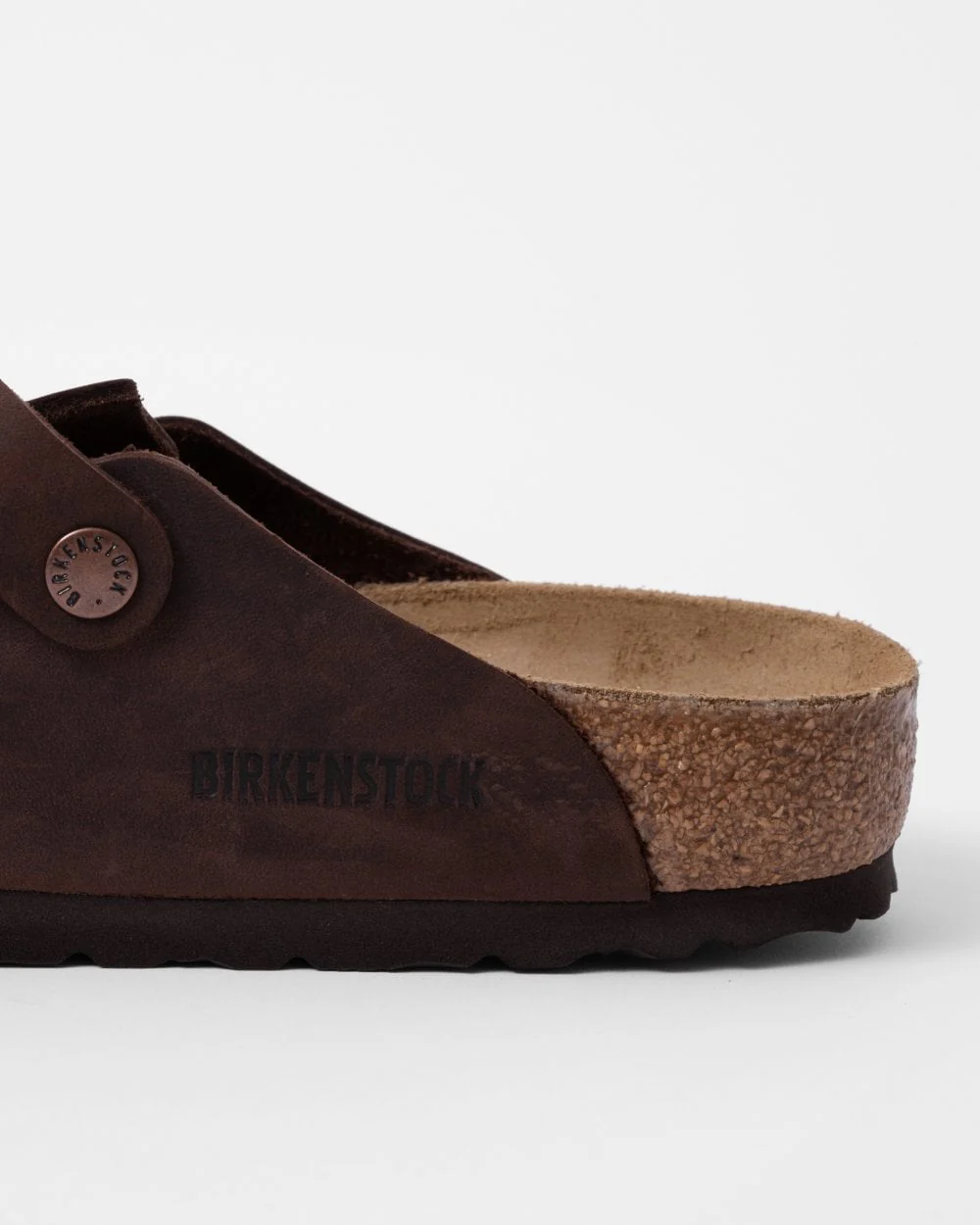 Birkenstock Boston Oiled Nubuck Leather Unisex Clogs - Habana - Image 5