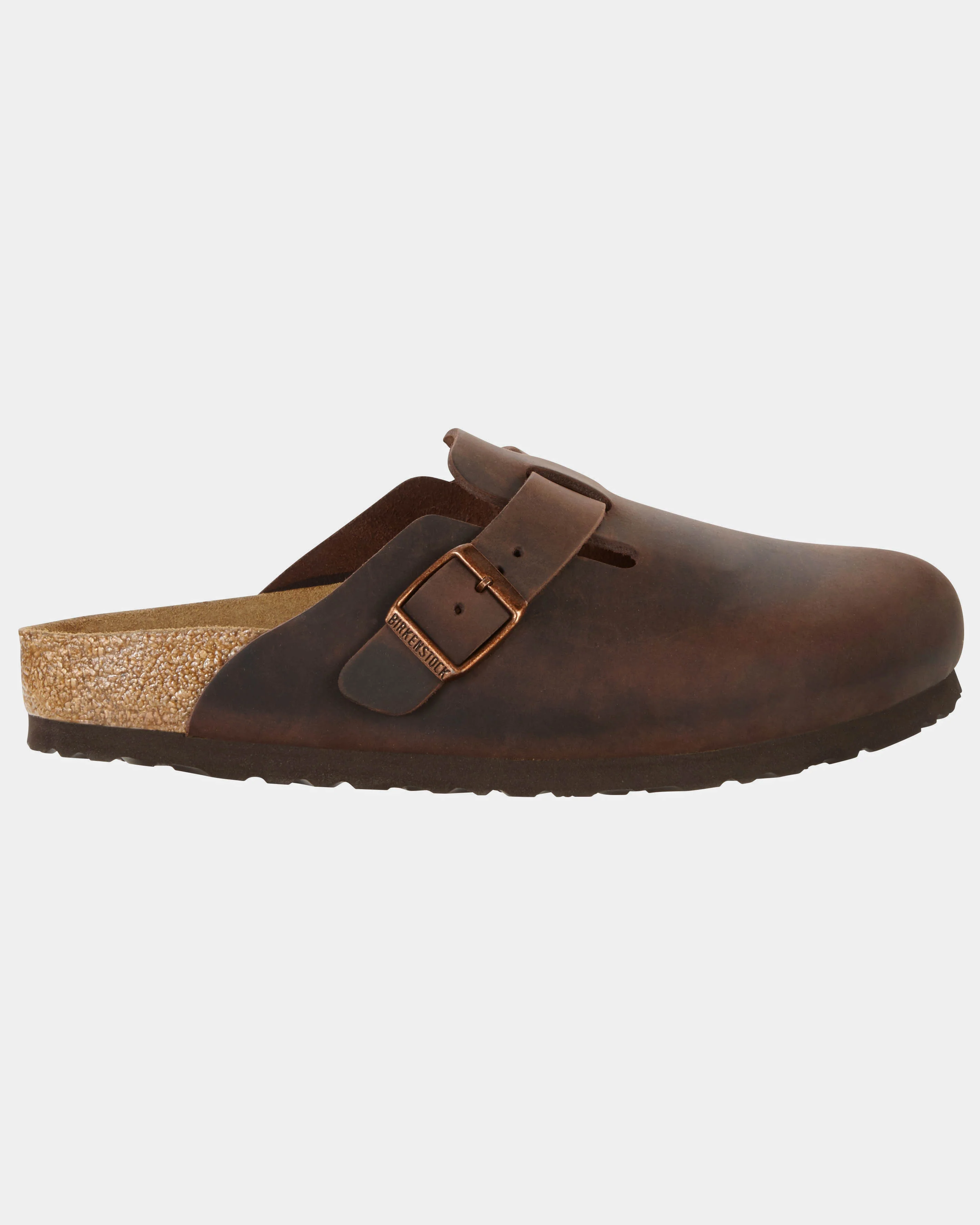 Birkenstock Boston Soft Footbed Olied Leather Unisex Clogs - Habana - Image 2