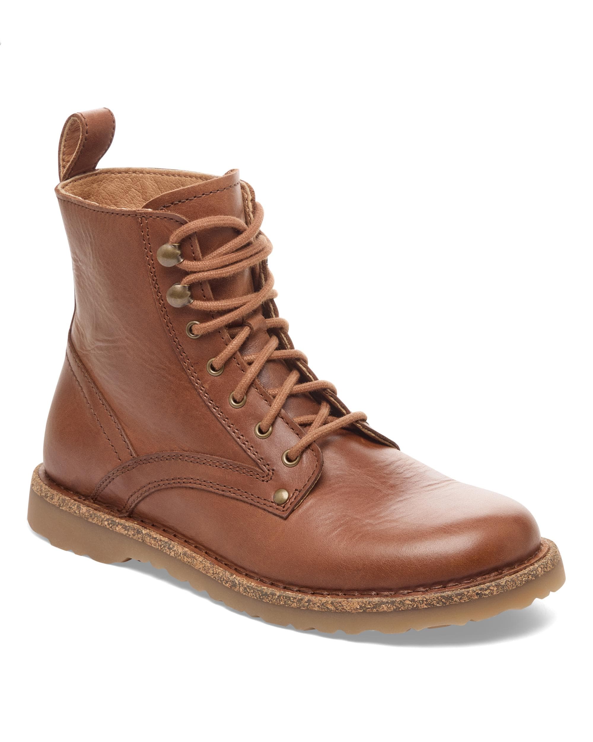 Birkenstock Bryson Leather Womens Boots - Cognac