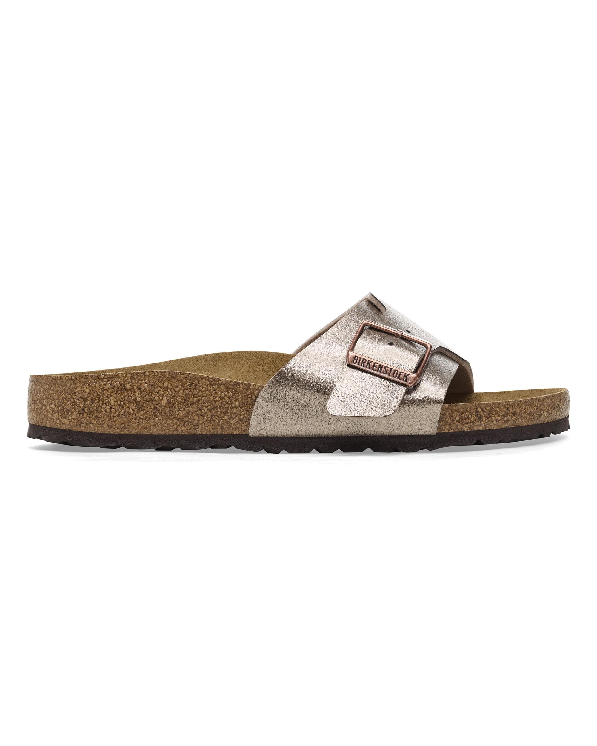 Birkenstock Catalina BS Birko-Flor Womens Sandals - Graceful Taupe - Image 2