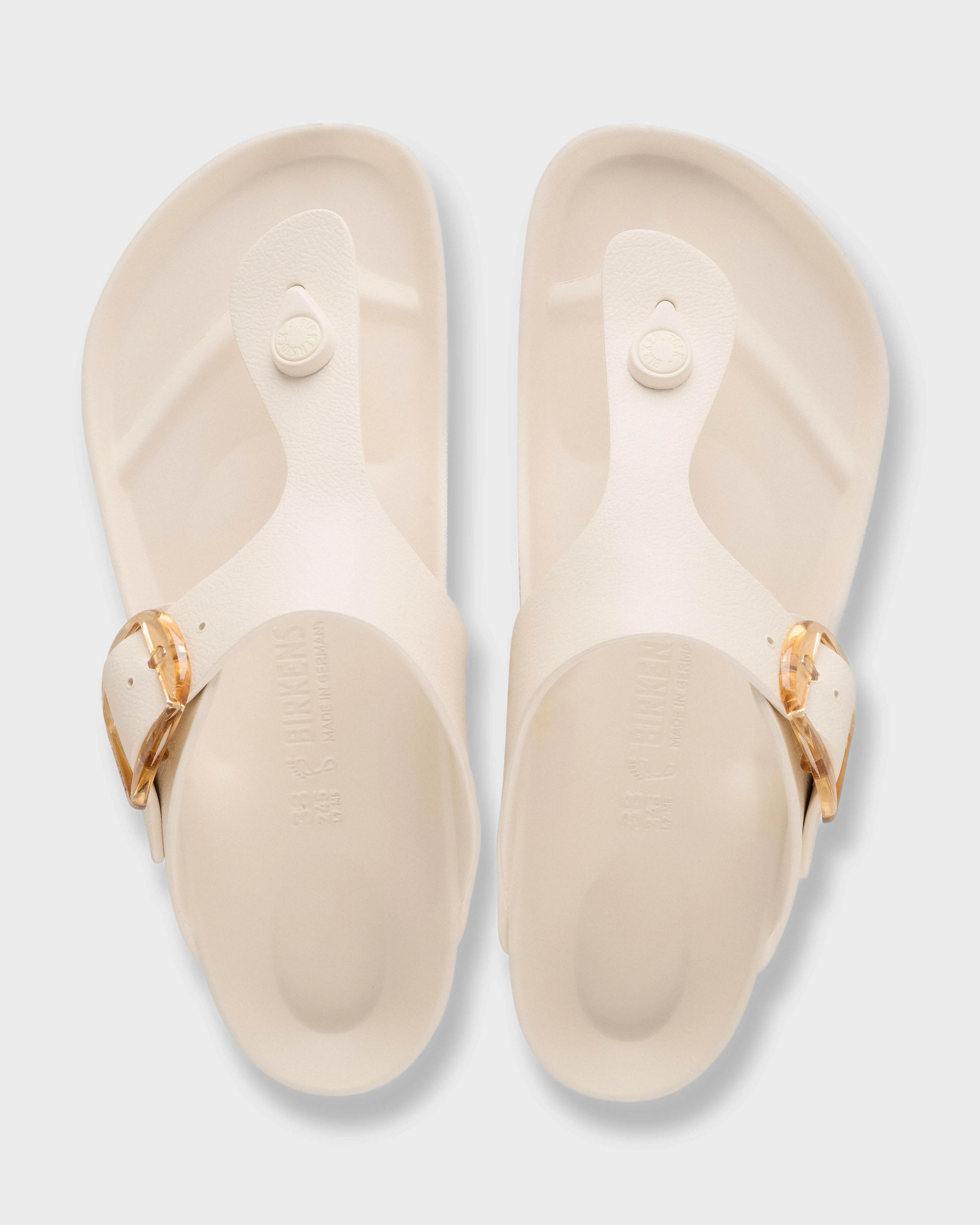 Birkenstock Gizeh Big Buckle EVA Womens Sandals - Eggshell - Image 3
