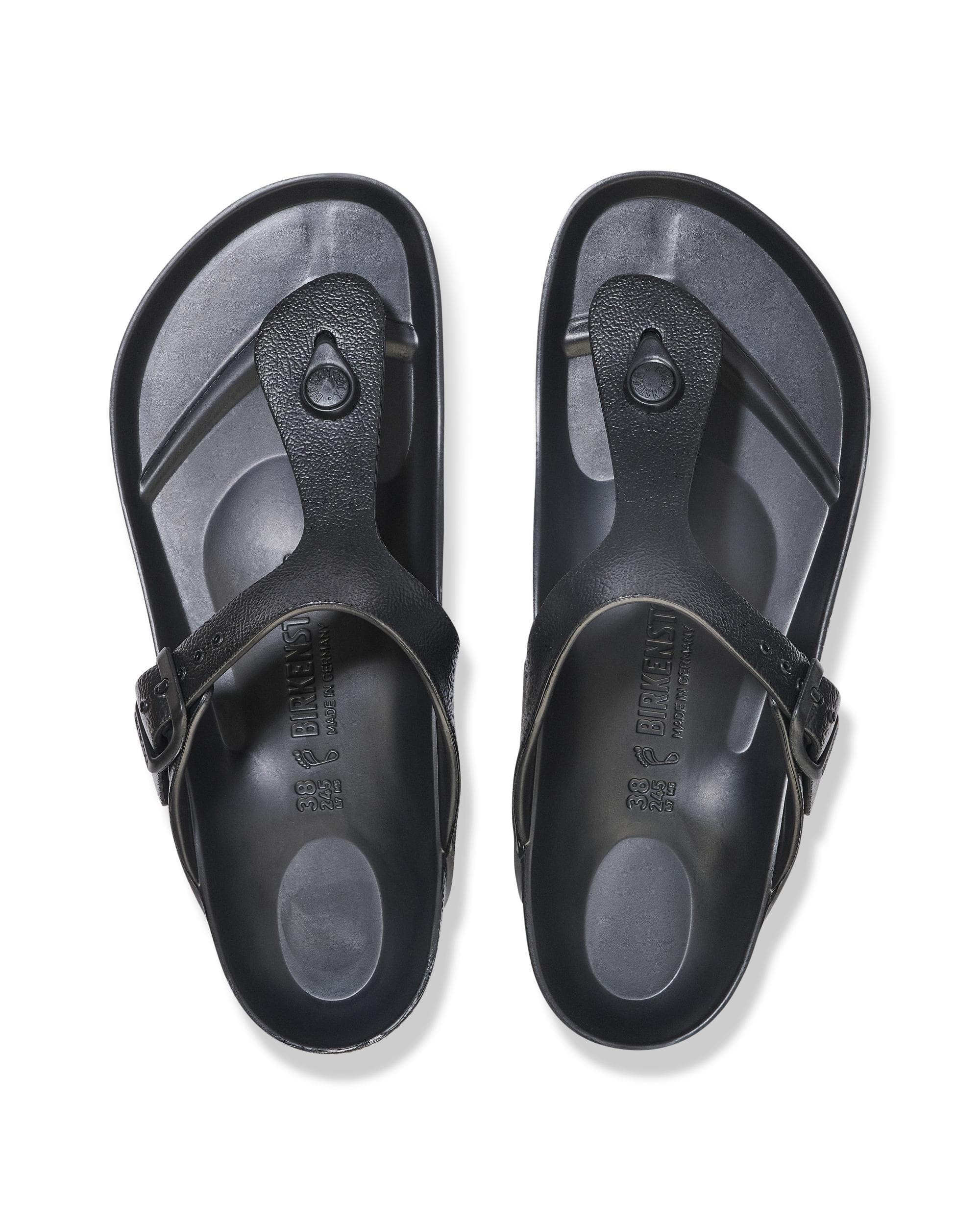 Birkenstock Gizeh EVA Womens Flip Flop - Black - Image 3