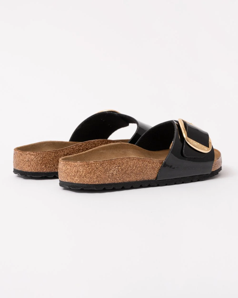 Birkenstock Madrid Big Buckle Birko-Flor Patent Womens Sandals - Image 3