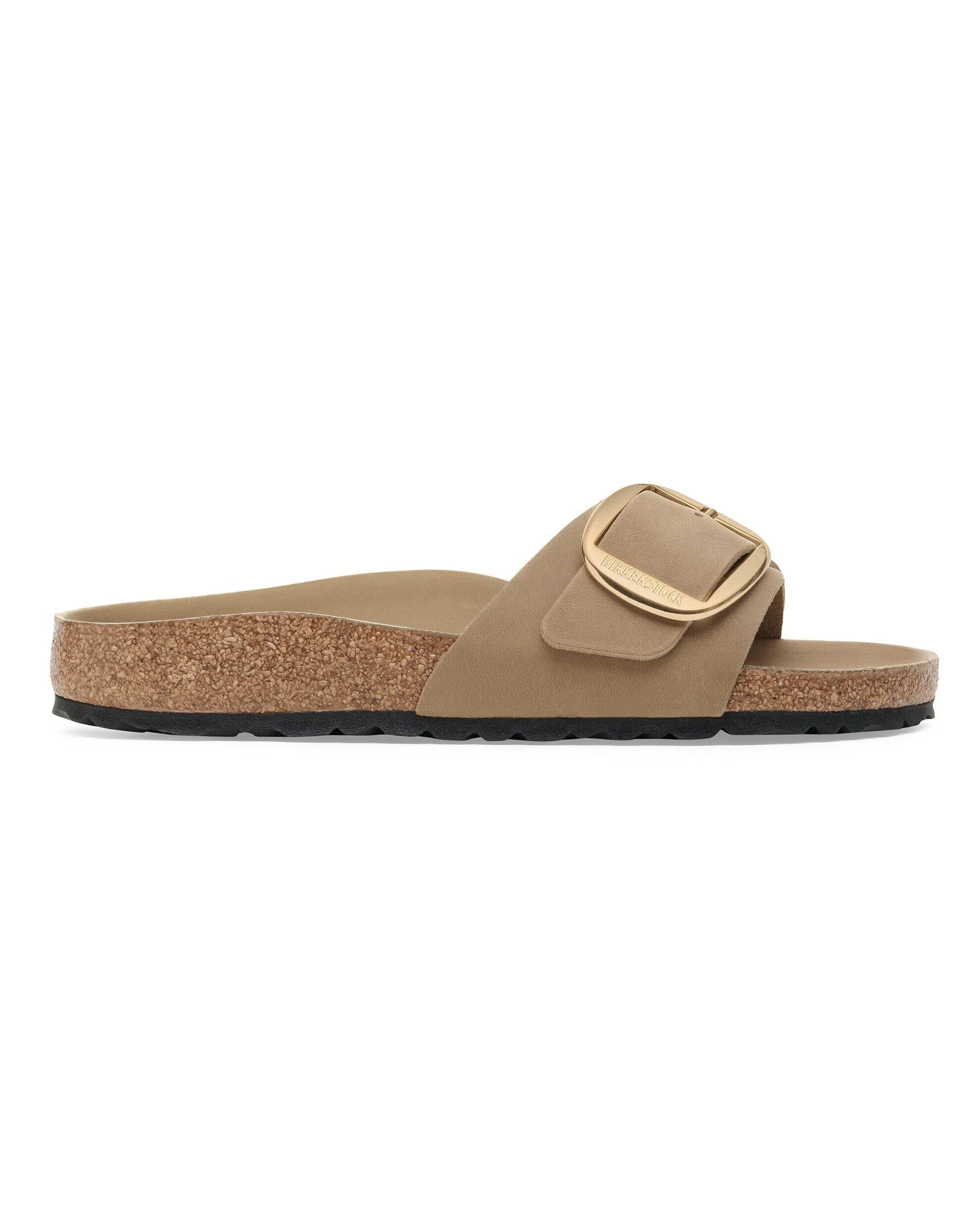 Birkenstock Madrid Big Buckle Oiled Leather Womens Sandals - Tobacco Brown - Image 4
