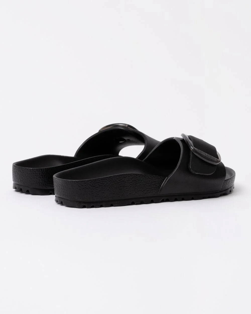 Birkenstock Madrid Big Buckle Womens EVA Sandals - Black - Image 3