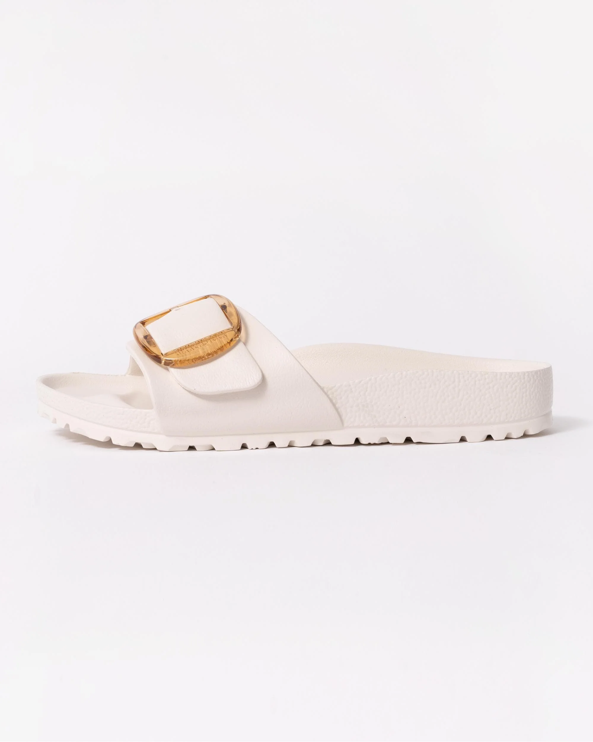 Birkenstock Madrid Big Buckle Womens EVA Sandals - Eggshell - Image 2