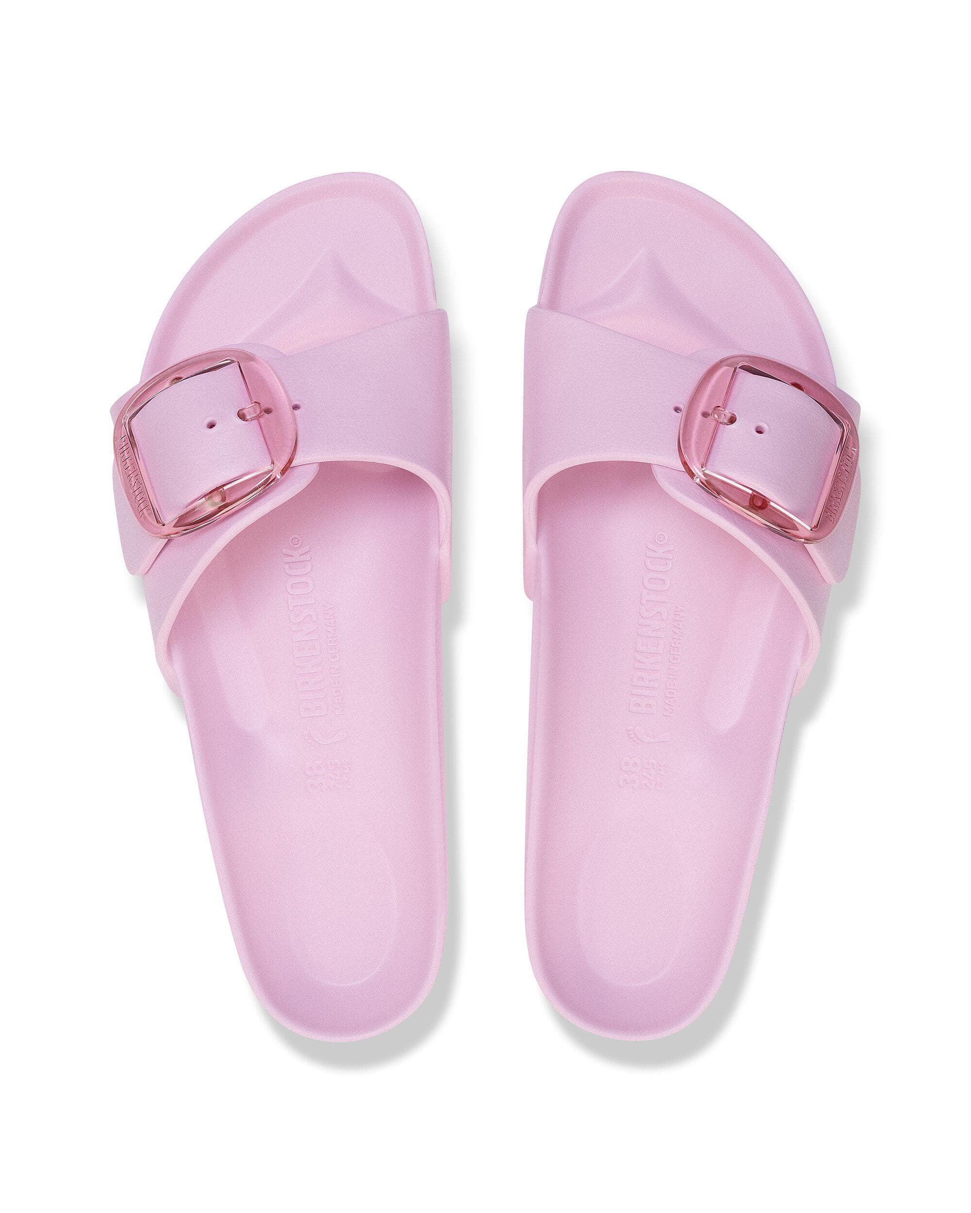 Birkenstock Madrid Big Buckle Womens EVA Sandals - Fondant Pink - Image 3