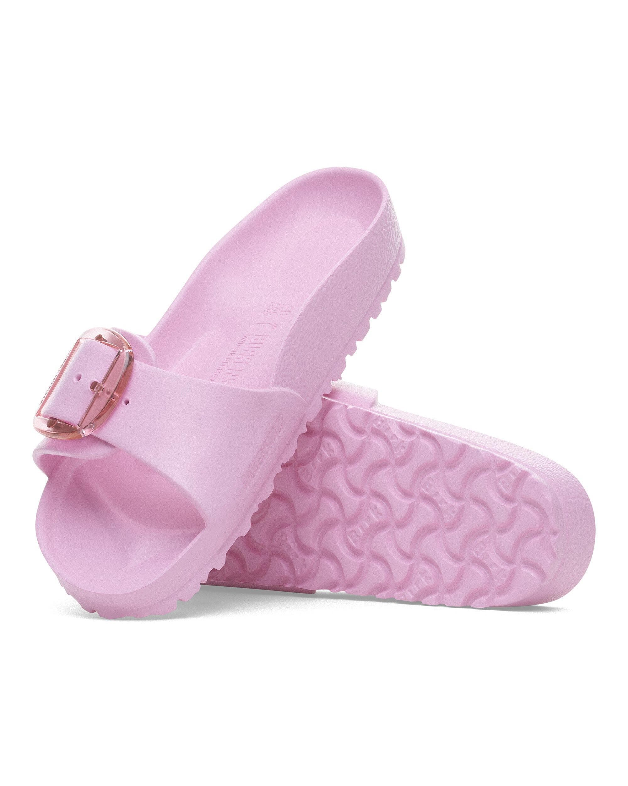 Birkenstock Madrid Big Buckle Womens EVA Sandals - Fondant Pink - Image 4