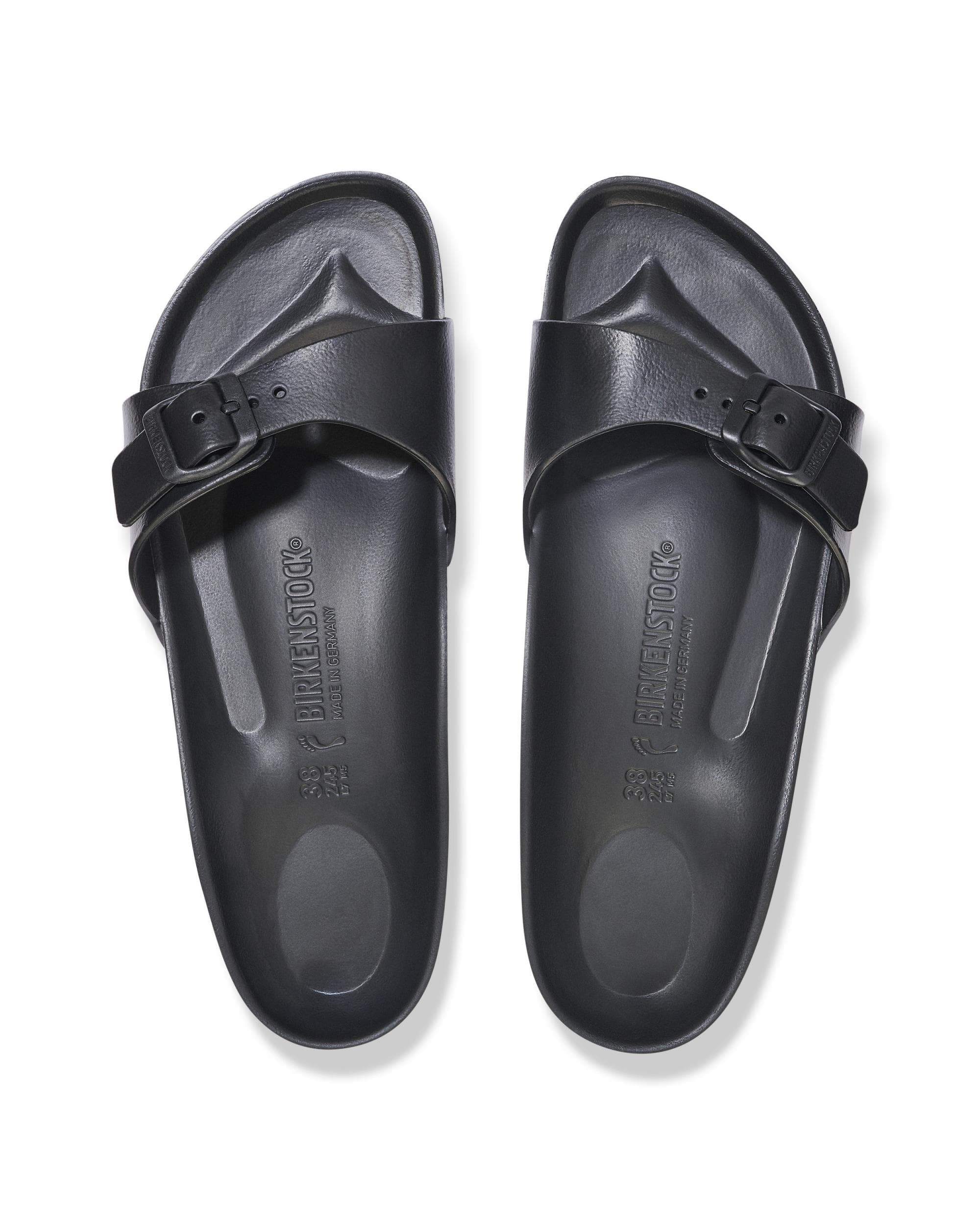 Birkenstock Madrid Essentials EVA Womens Sandals - Black - Image 3