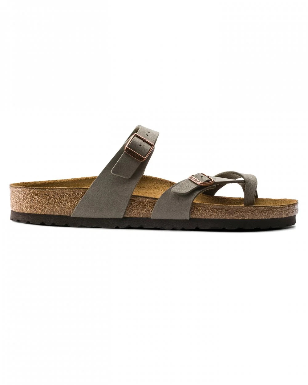 Birkenstock Mayari Birko Flor Womens Sandals - Stone - Image 2