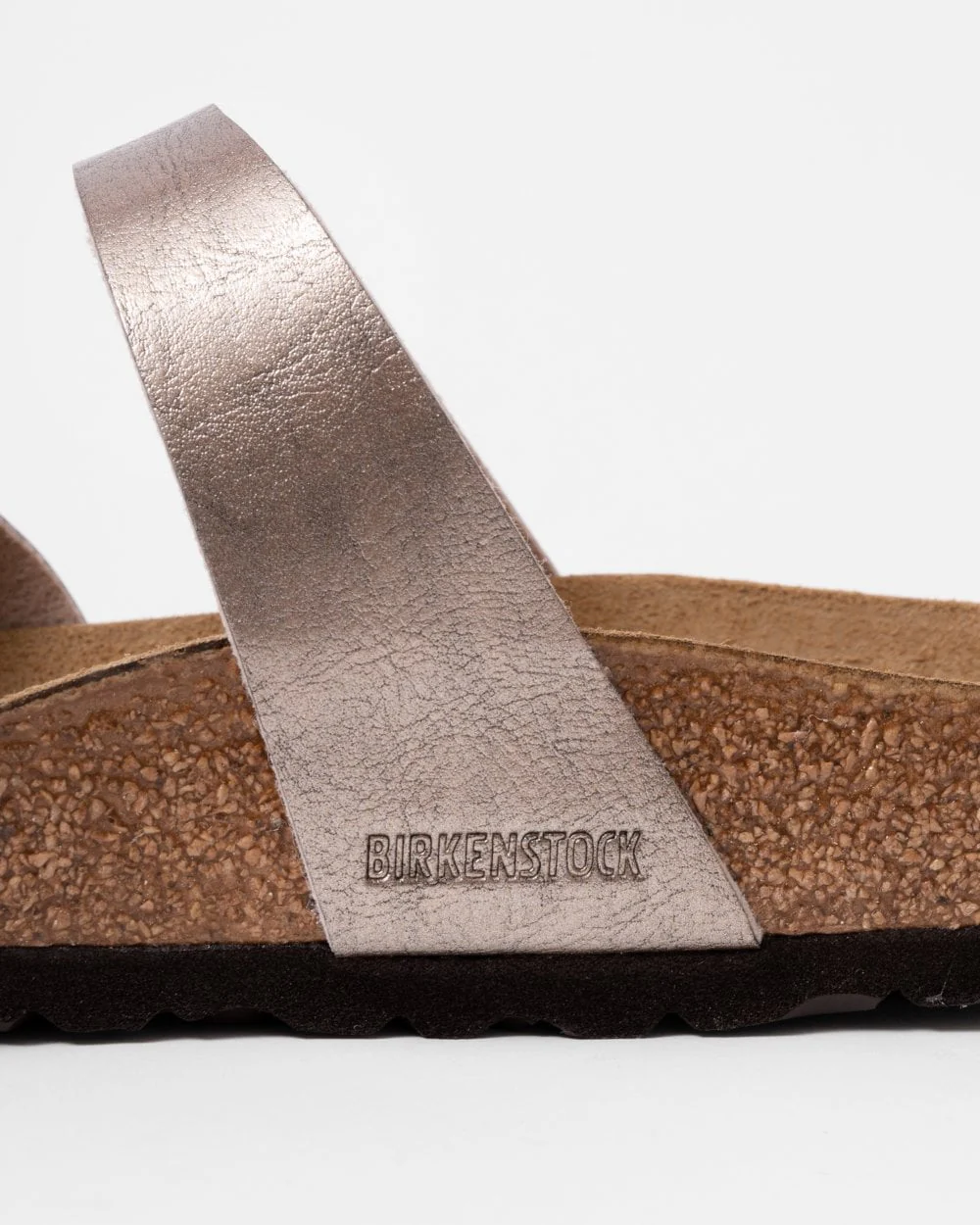 Birkenstock Mayari Birko Flor Womens Sandals - Graceful Taupe - Image 5