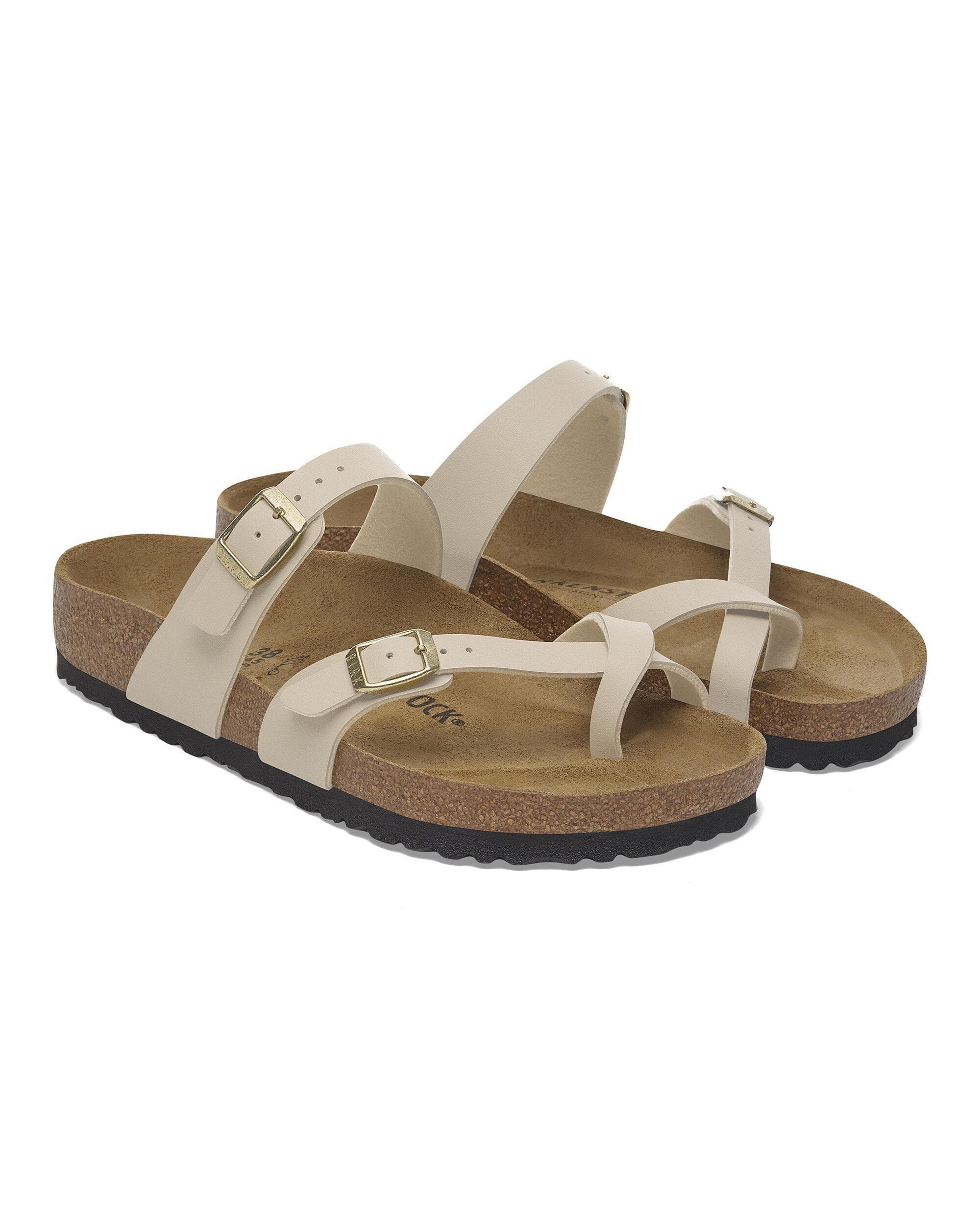 Birkenstock Mayari Birko Flor Womens Sandals - Sandcastle - Image 3