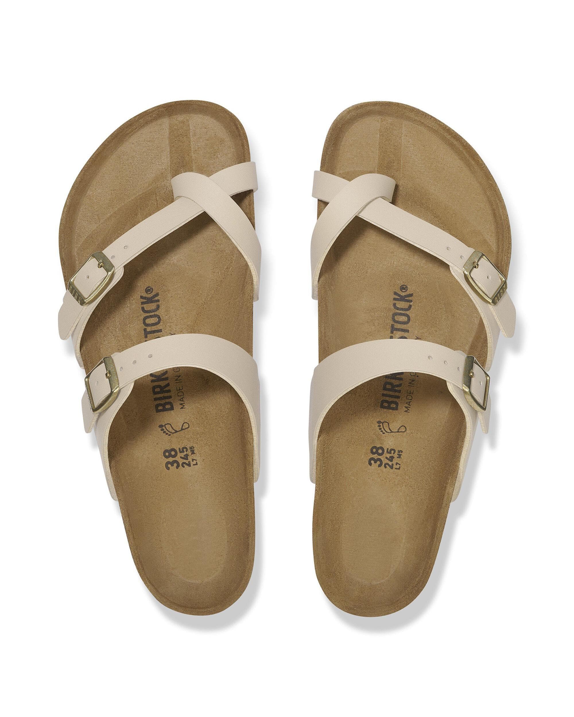 Birkenstock Mayari Birko Flor Womens Sandals - Sandcastle - Image 4