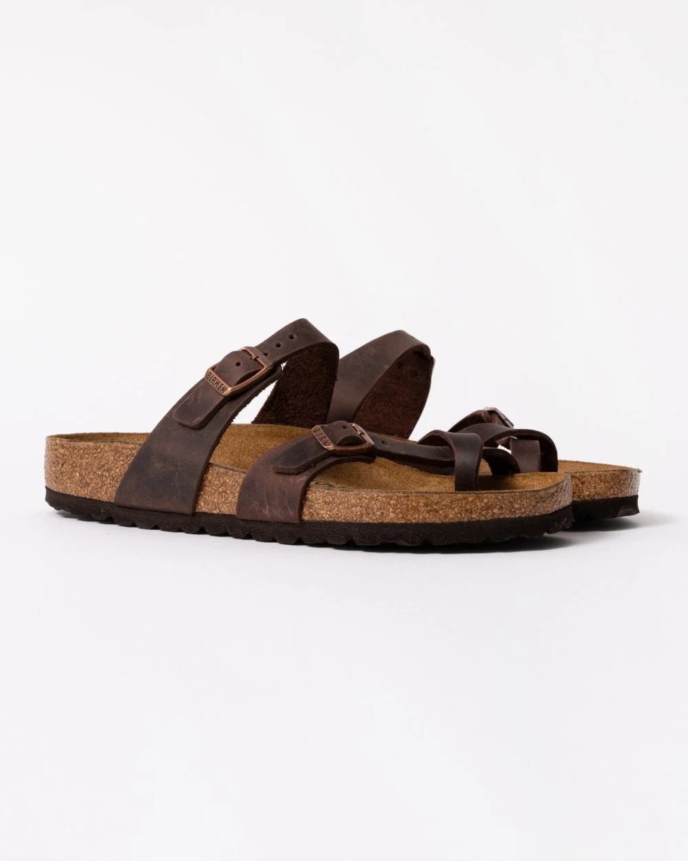 Birkenstock Mayari Oiled Nubuck Womens Sandals - Habana - Image 3