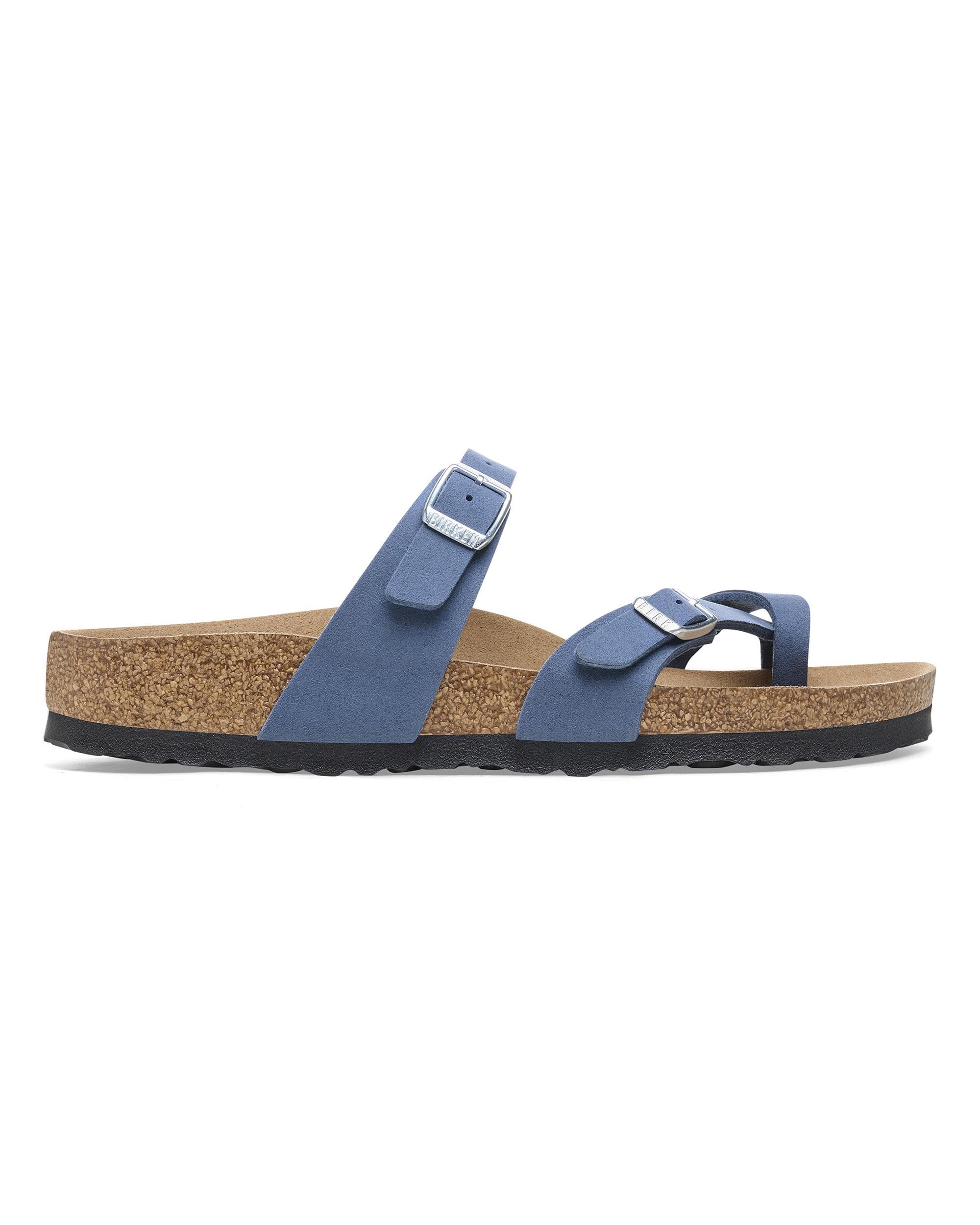 Birkenstock Mayari Soft Vegan Synthetic Womens Sandals - Elemental Blue - Image 5