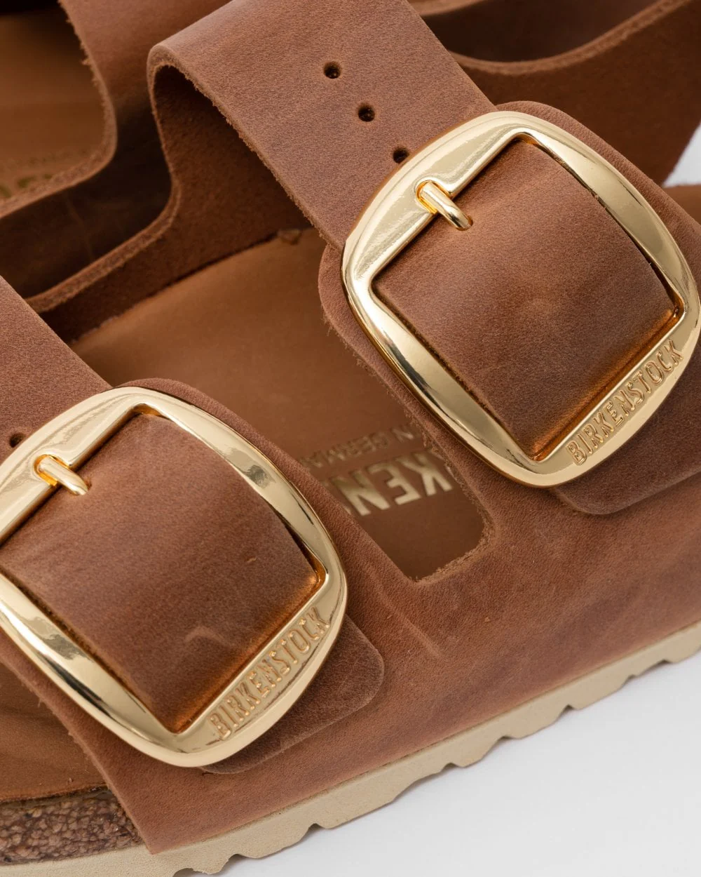 Birkenstock Milano Big Buckle Womens Oiled Leather Sandals - Image 5