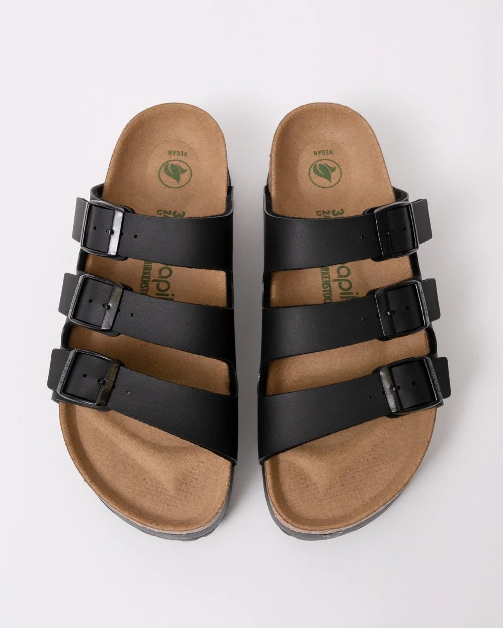 Birkenstock Papillio Florida III Womens Vegan Platform Sandals - Black - Image 3