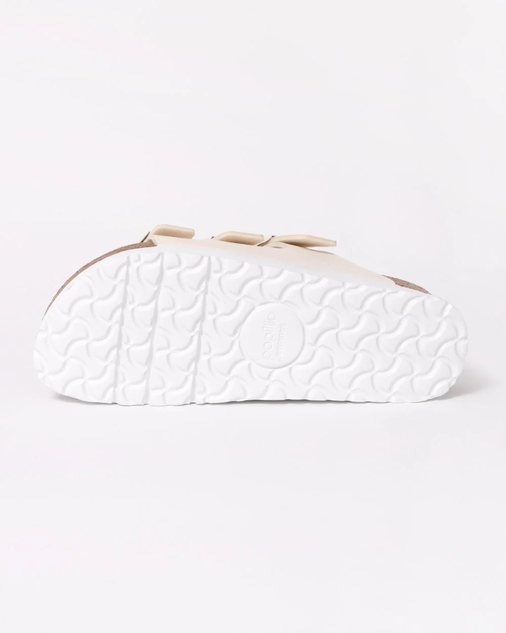 Birkenstock Papillio Florida III Womens Vegan Platform Sandals - Eggshell - Image 3