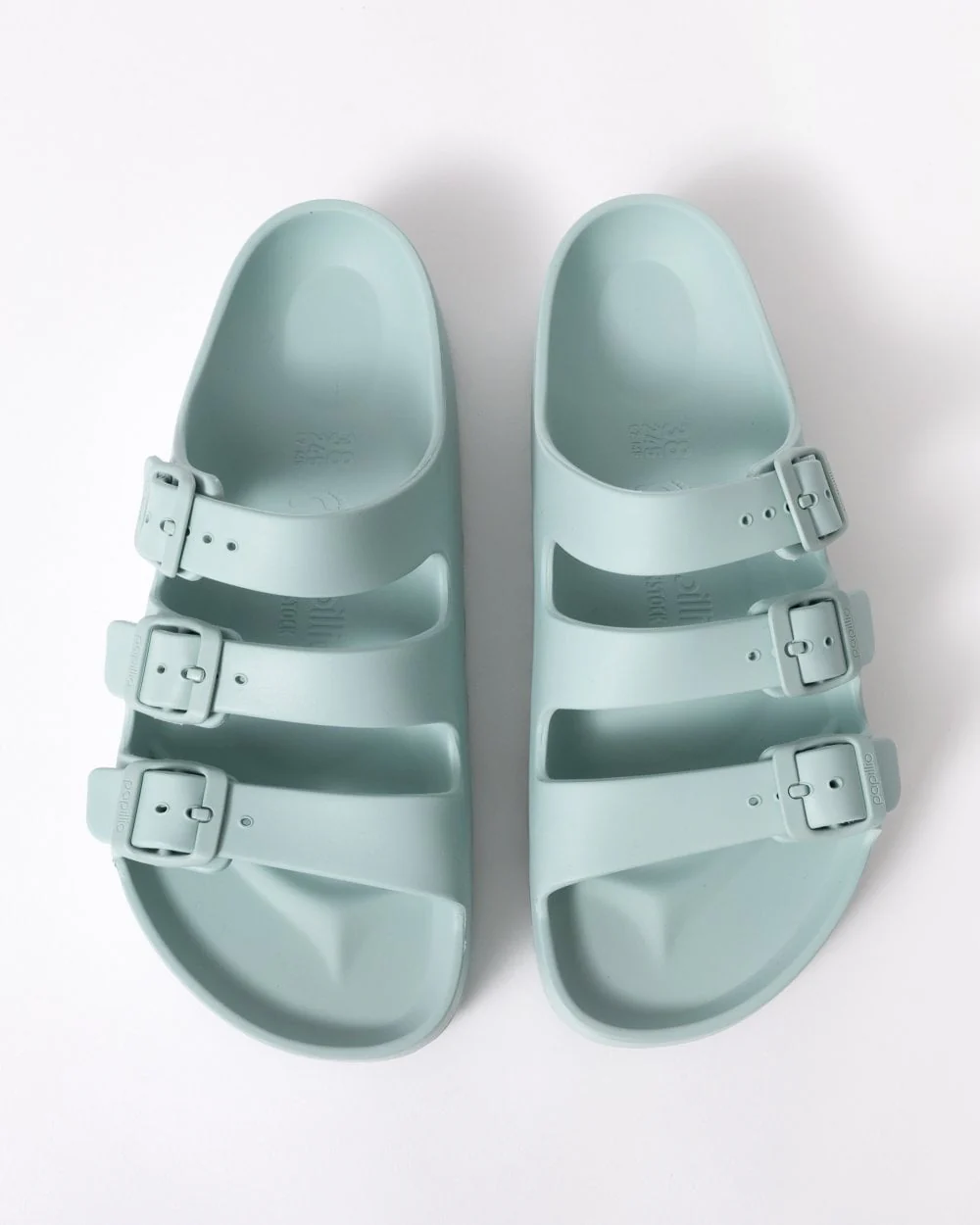 Birkenstock Papillio Florida Womens EVA Platform Sandals - Surf Green - Image 2