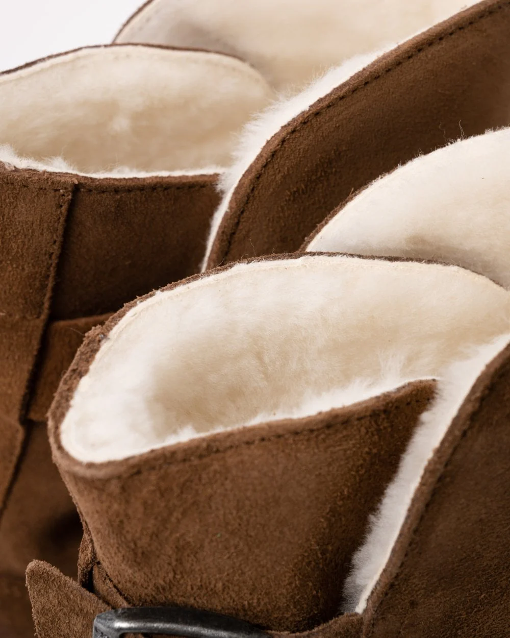 Birkenstock Uppsala Shearling Suede Leather Womens Boots - Image 4