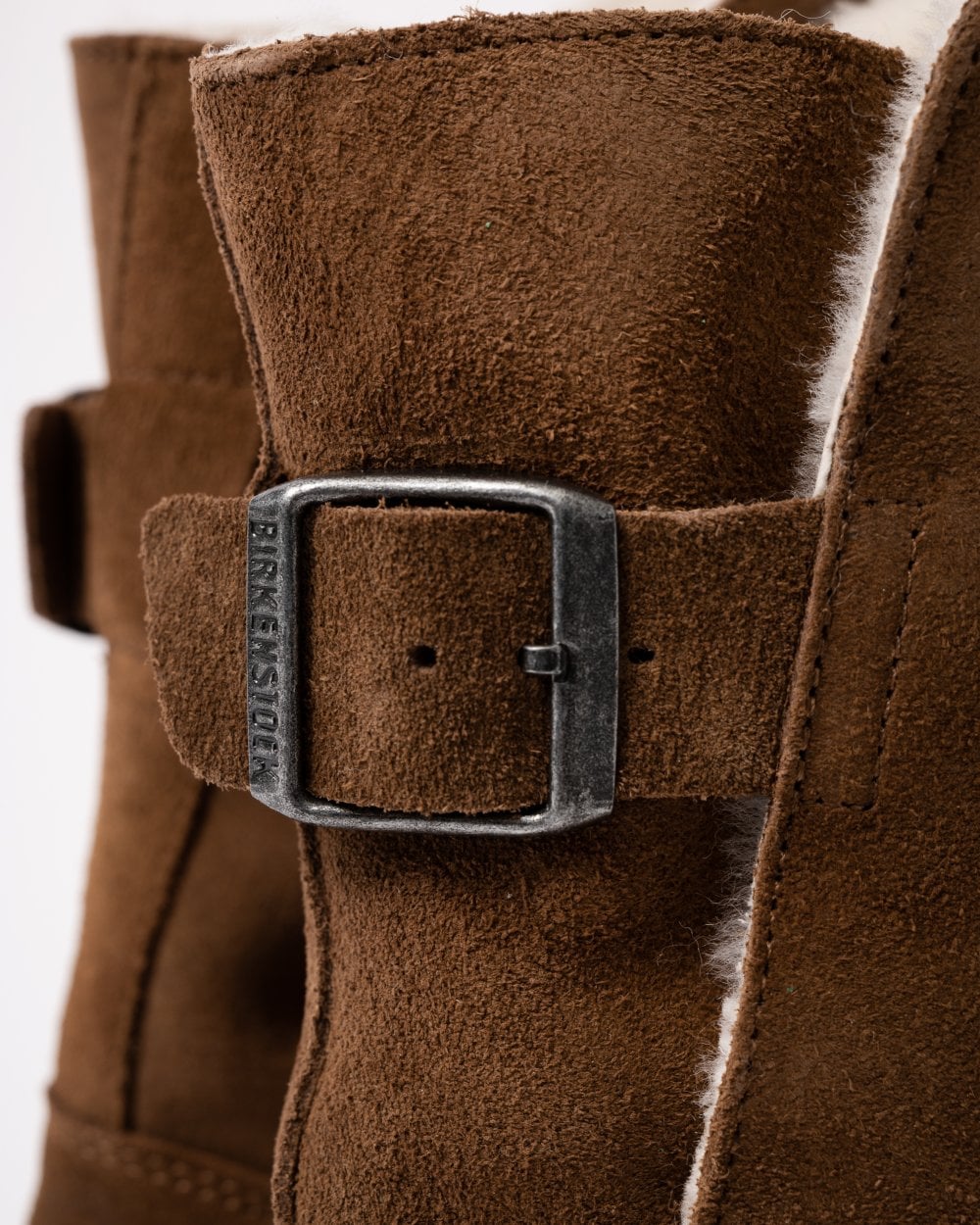 Birkenstock Uppsala Shearling Suede Leather Womens Boots - Image 5