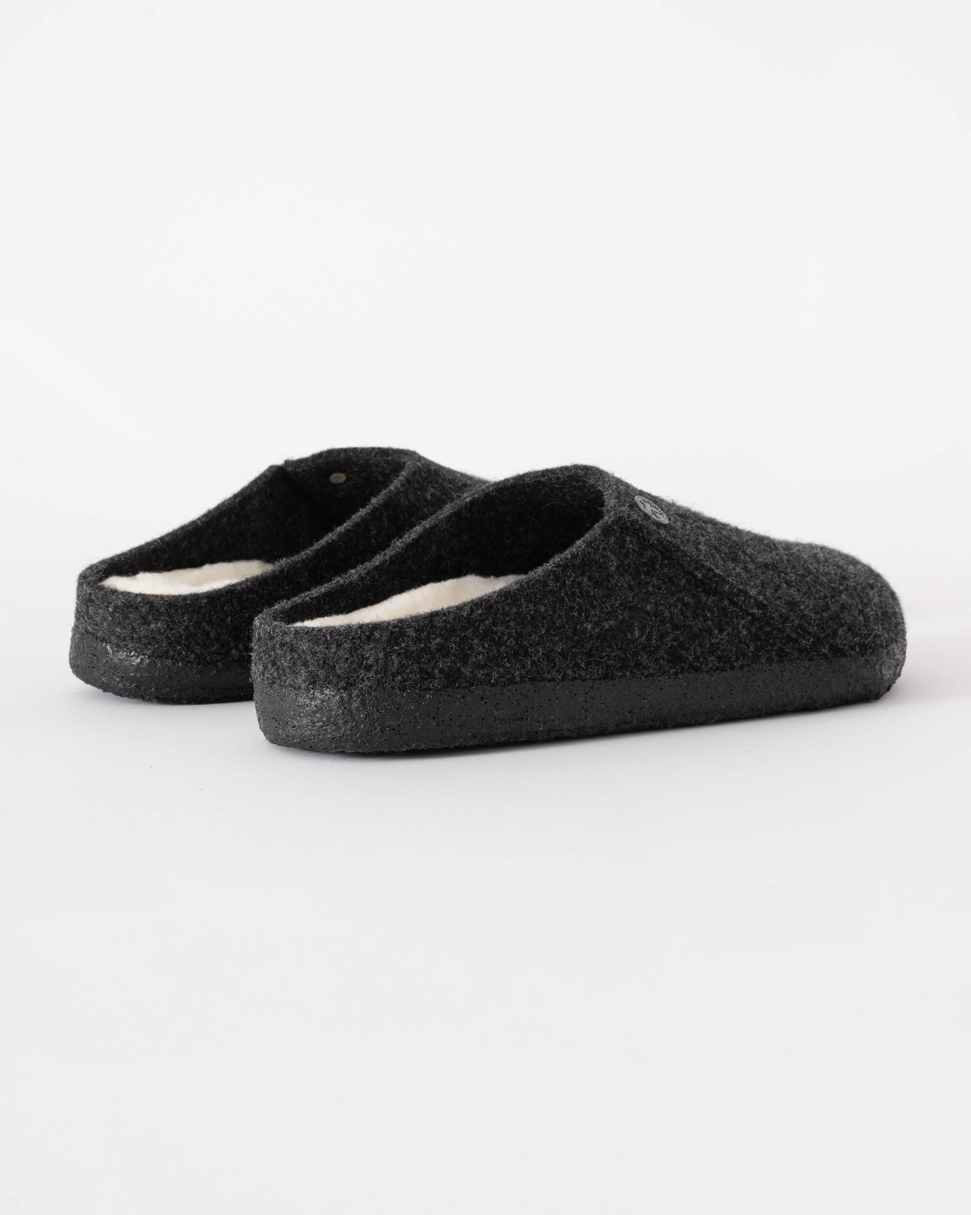 Birkenstock Zermatt Shearling FE Womens Clogs - Anthracite - Image 2