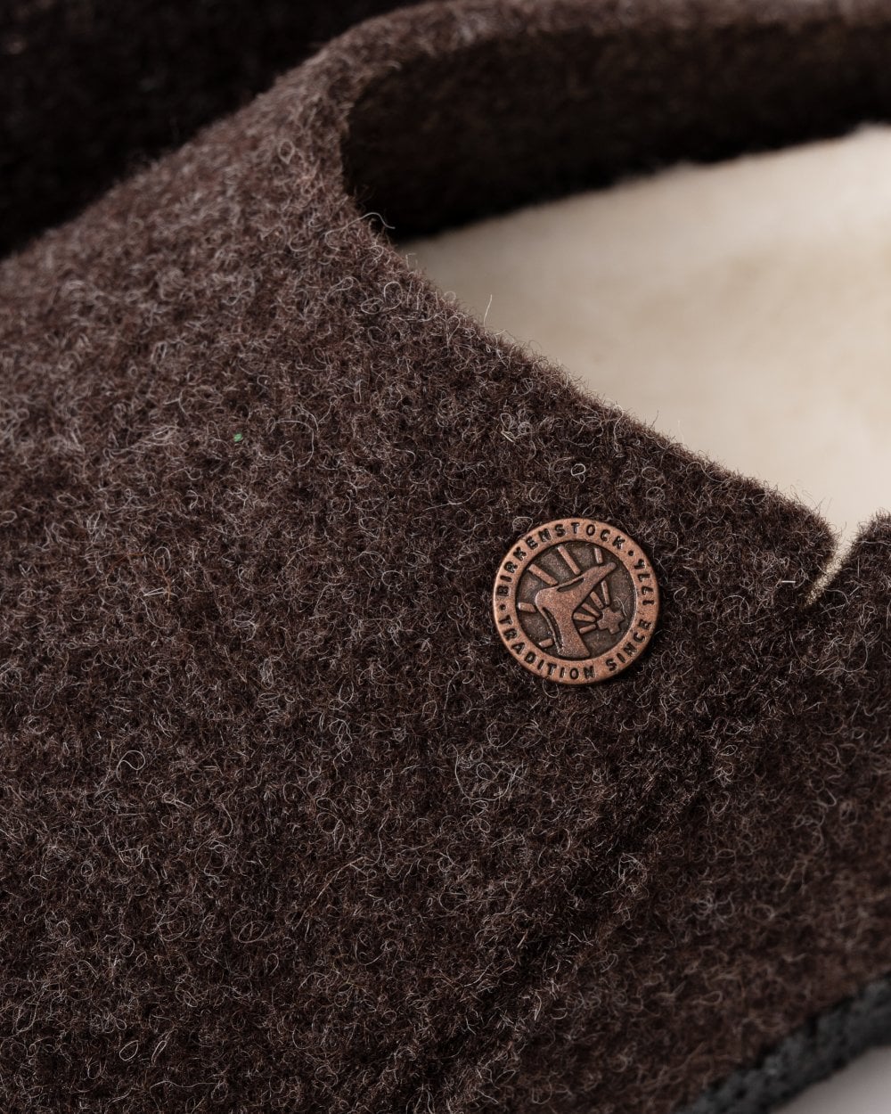 Birkenstock Zermatt Shearling FE Womens Clogs - Mocha - Image 4