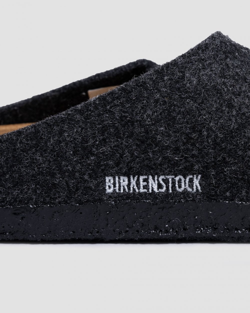 Birkenstock Zermatt Standard Wool Felt Unisex Clogs - Anthracite - Image 2