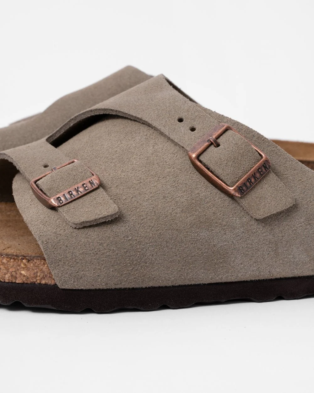 Birkenstock Zürich Womens Suede Sandals - Image 5