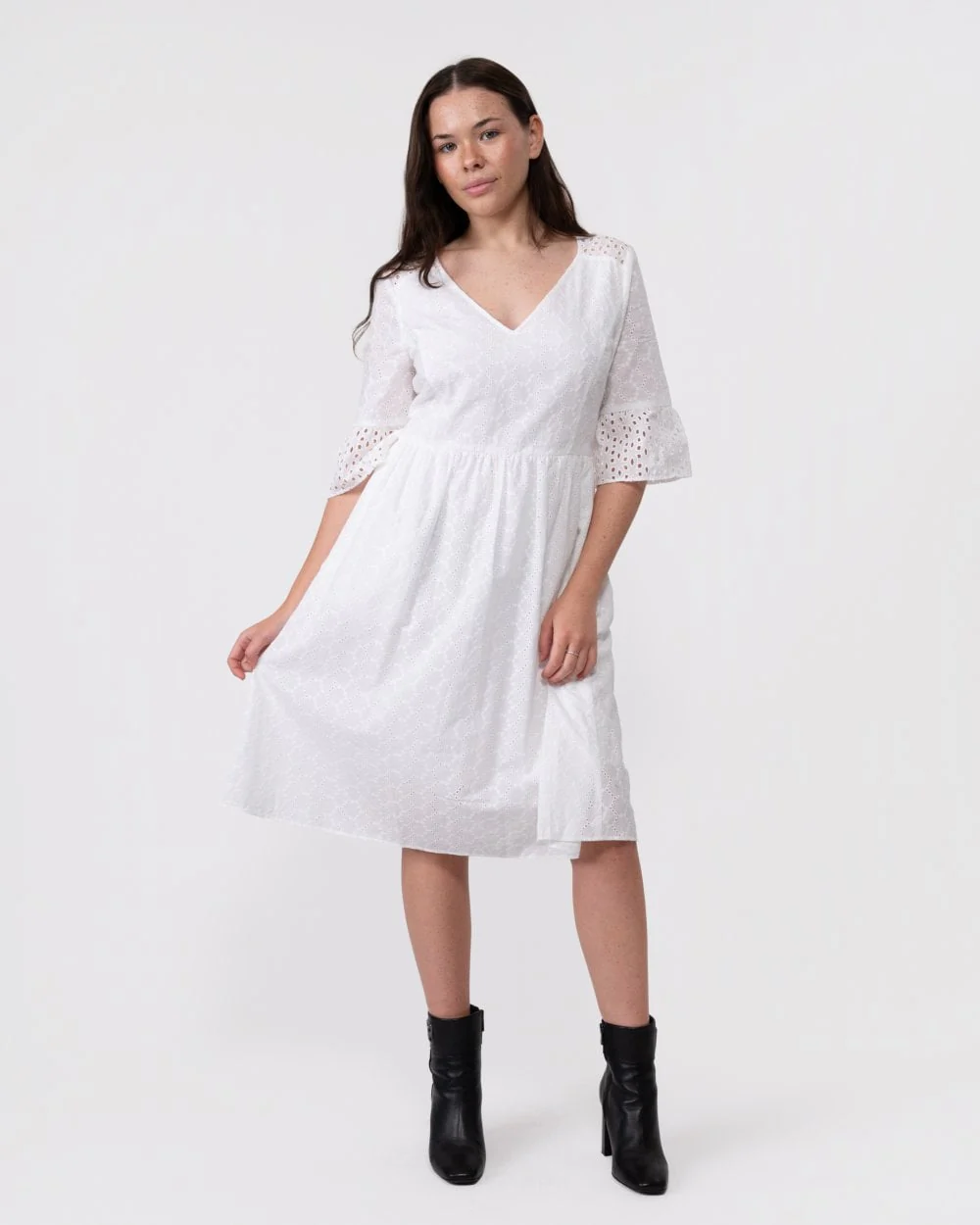 Boss Casual Abroidita Womens Dress - Image 3