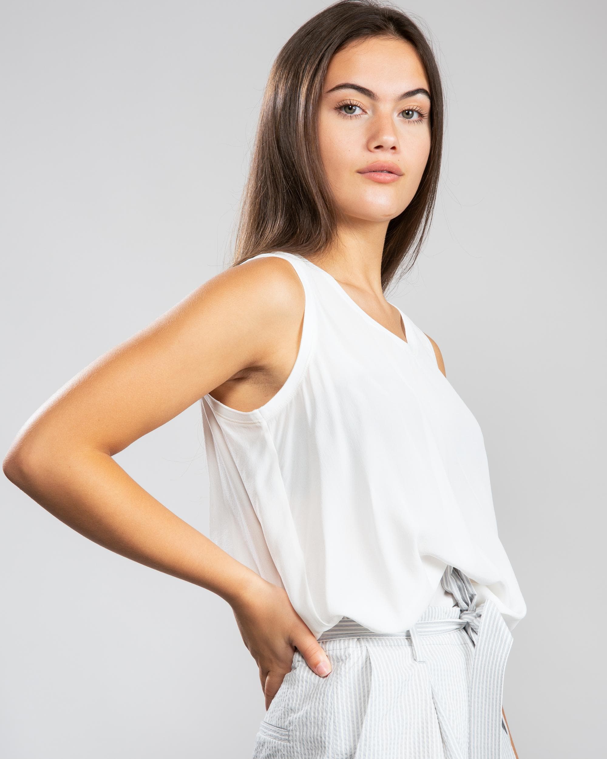 Boss Cendia 6 Womens top - Open White 118 - Image 2